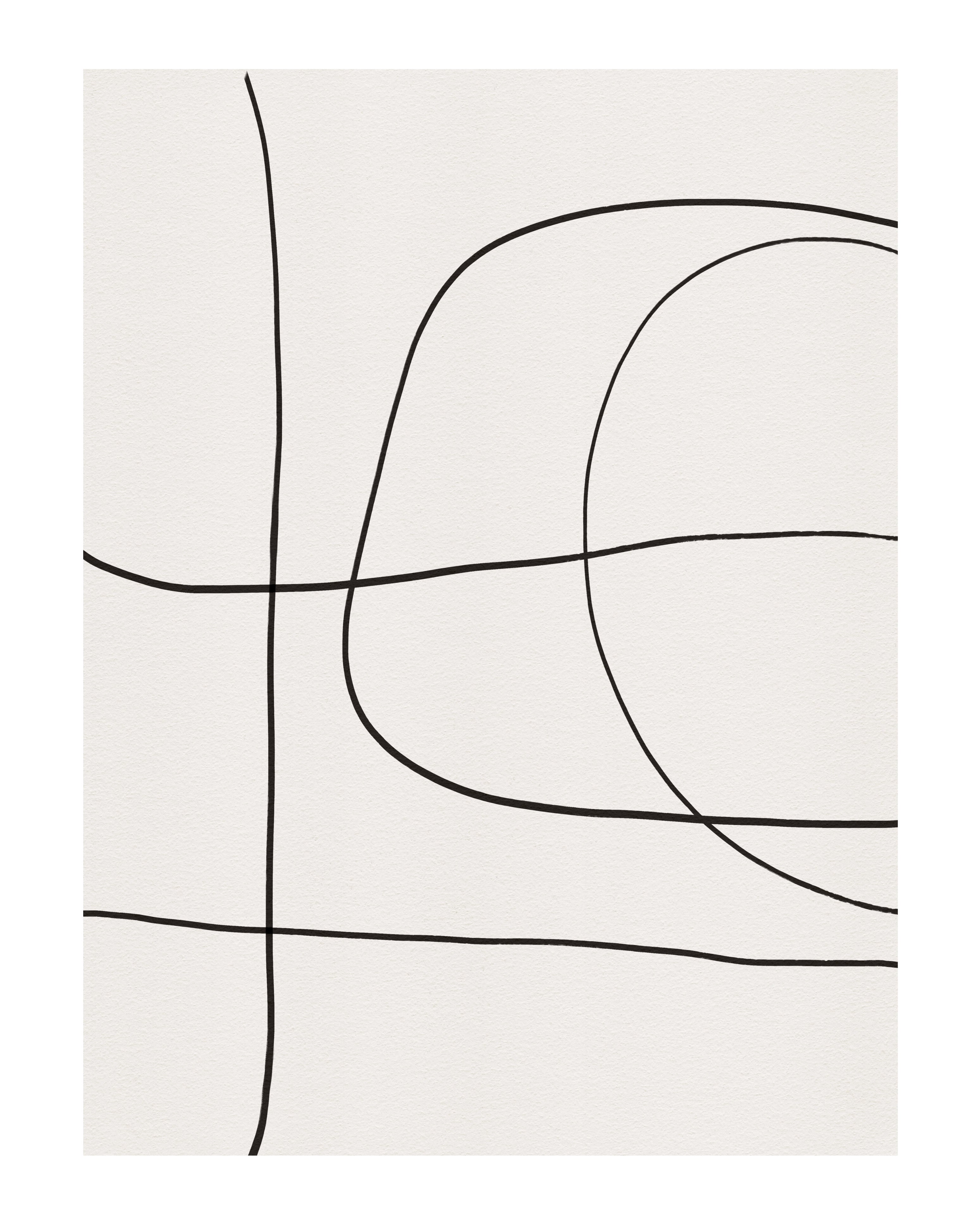 (HIRED) Framed - Curious - Print C
