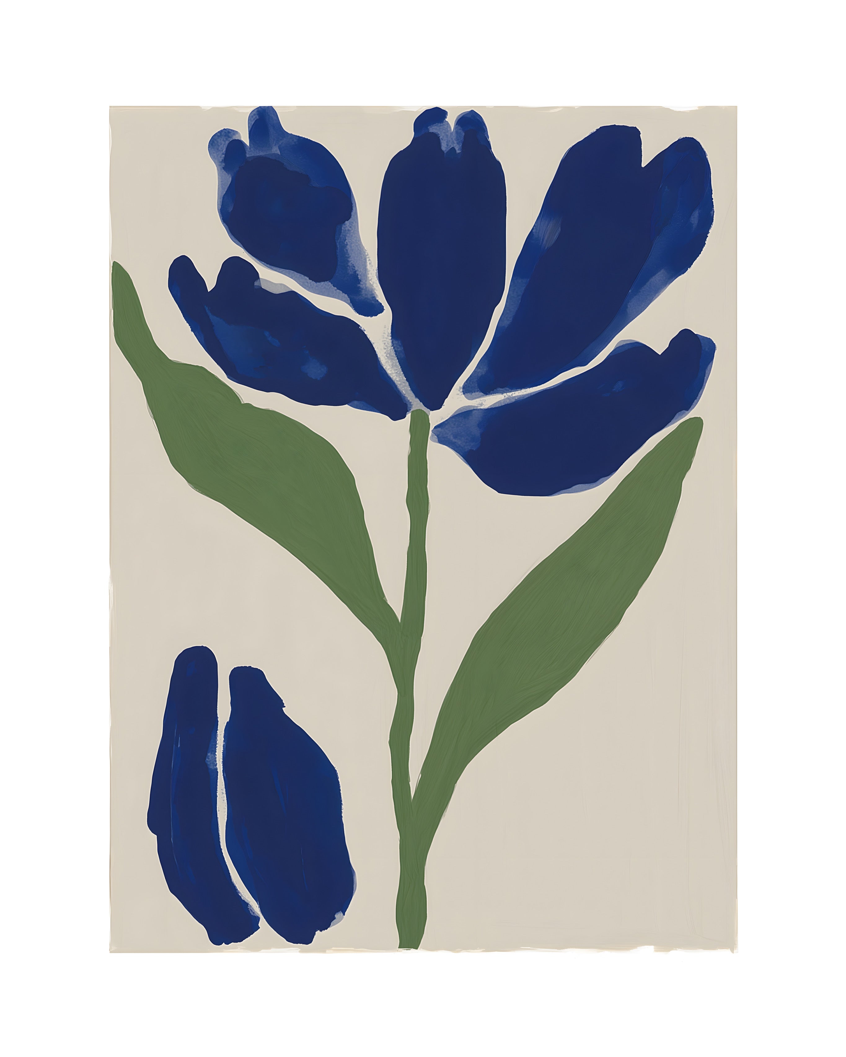 Framed - Blue Lily