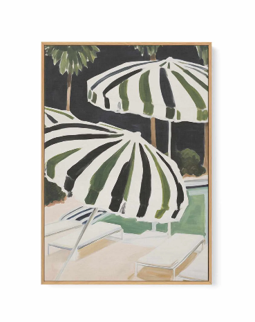 Framed - Malibu Chateau -Print A