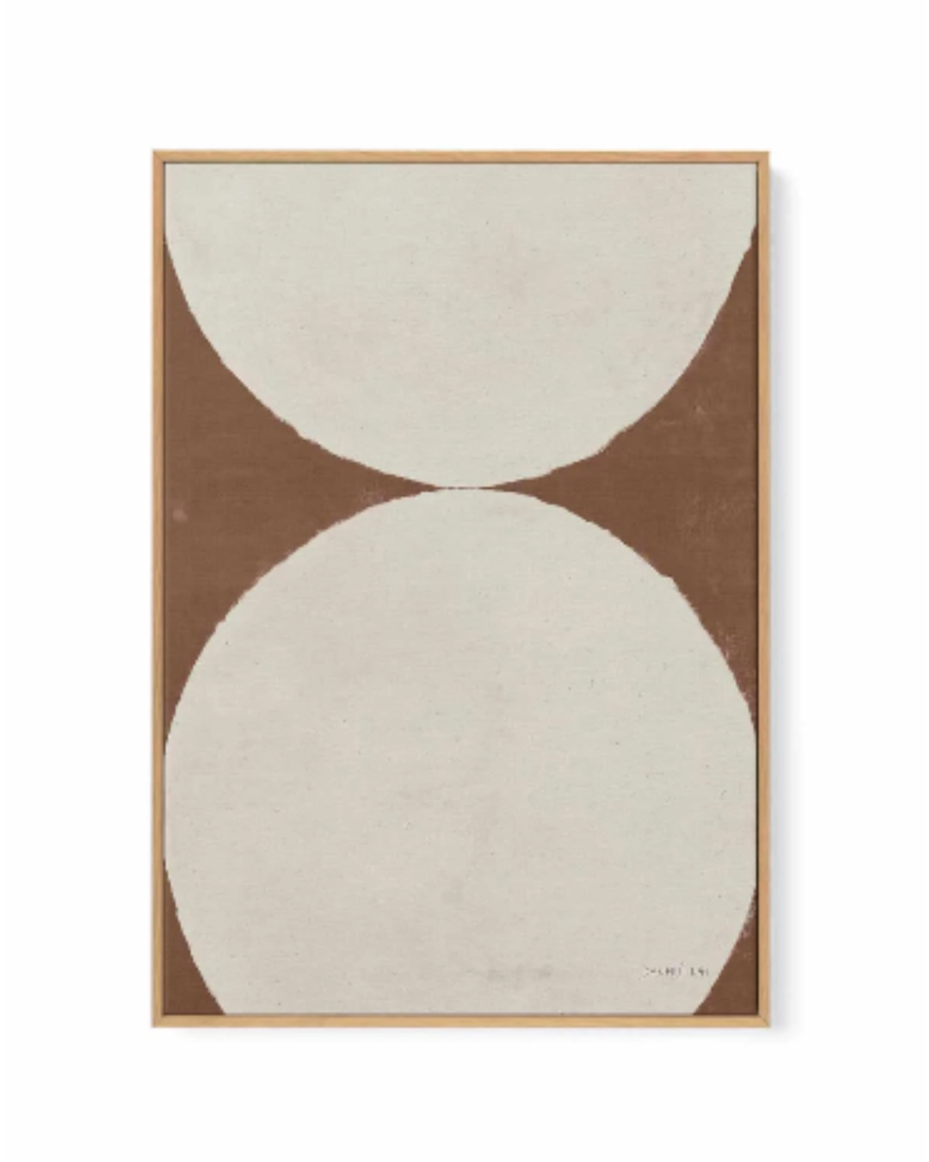 (HIRED) Framed - Elegant Balance - Print A