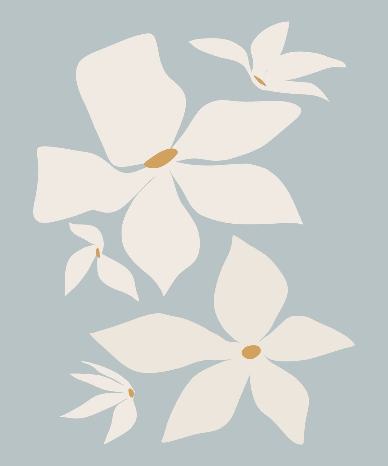 Framed - Petal Drift - Print B