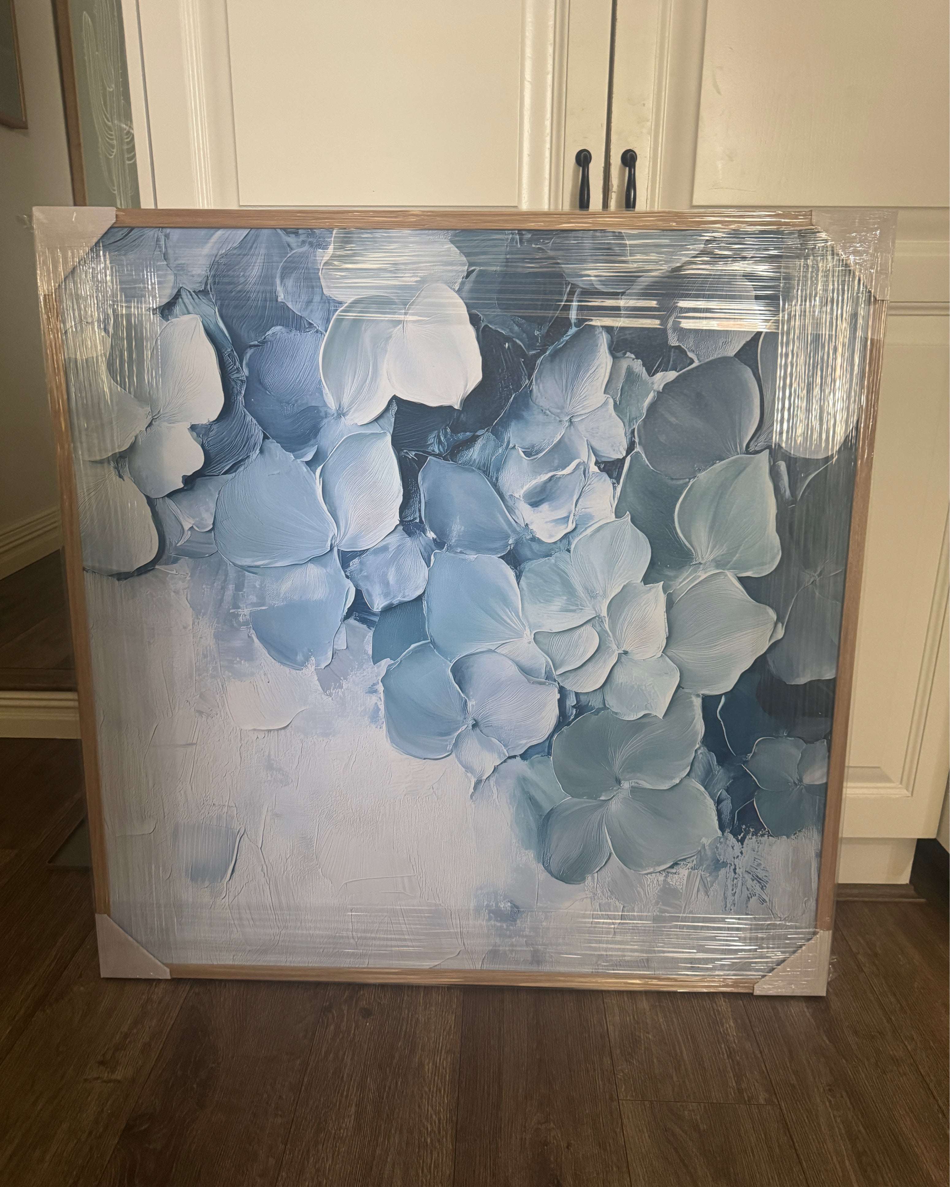 (HIRED) Framed - Blue Hydrangeas