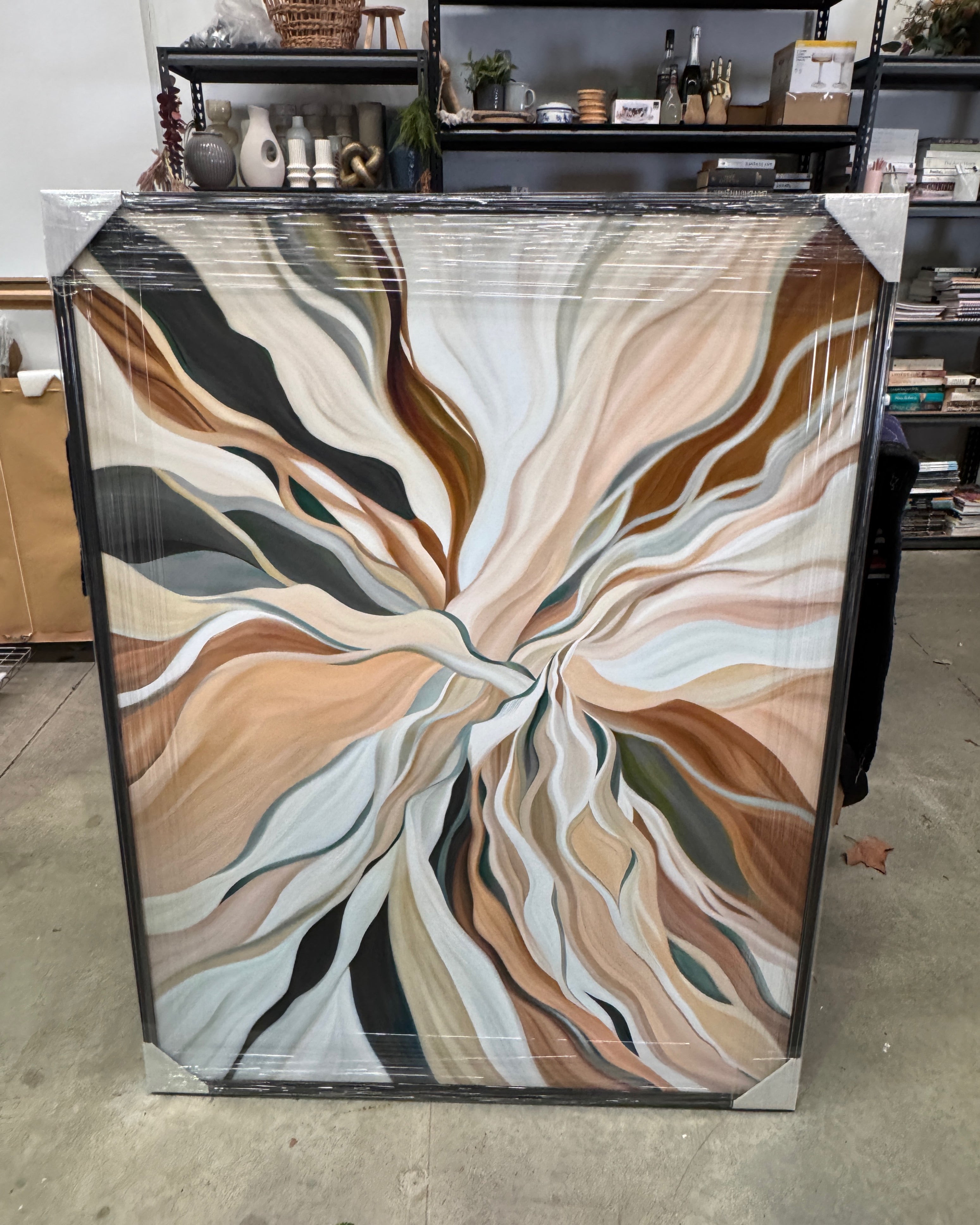 (HIRED) Framed - Stems - Print B