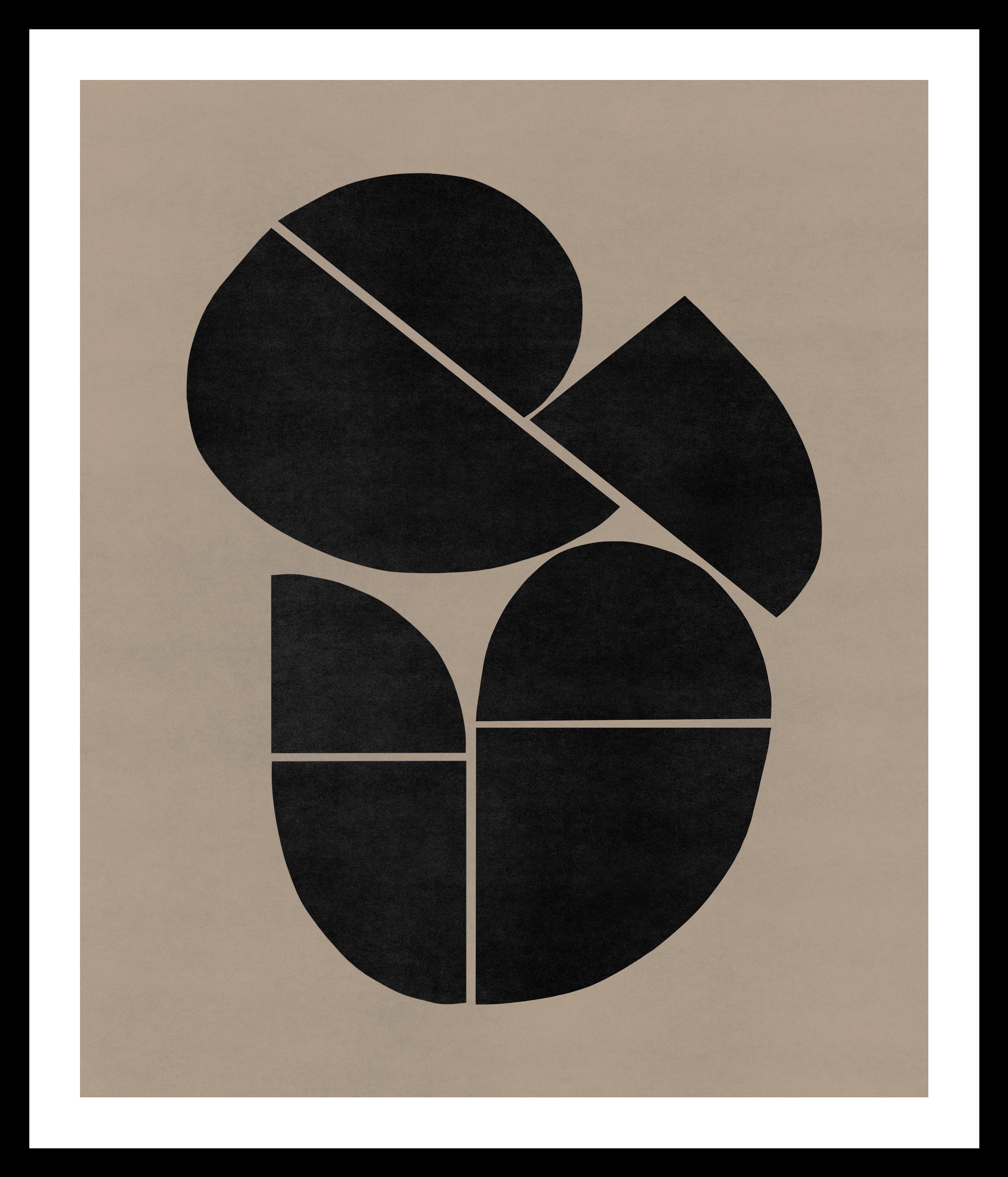 Framed - Soft Angles - Print A