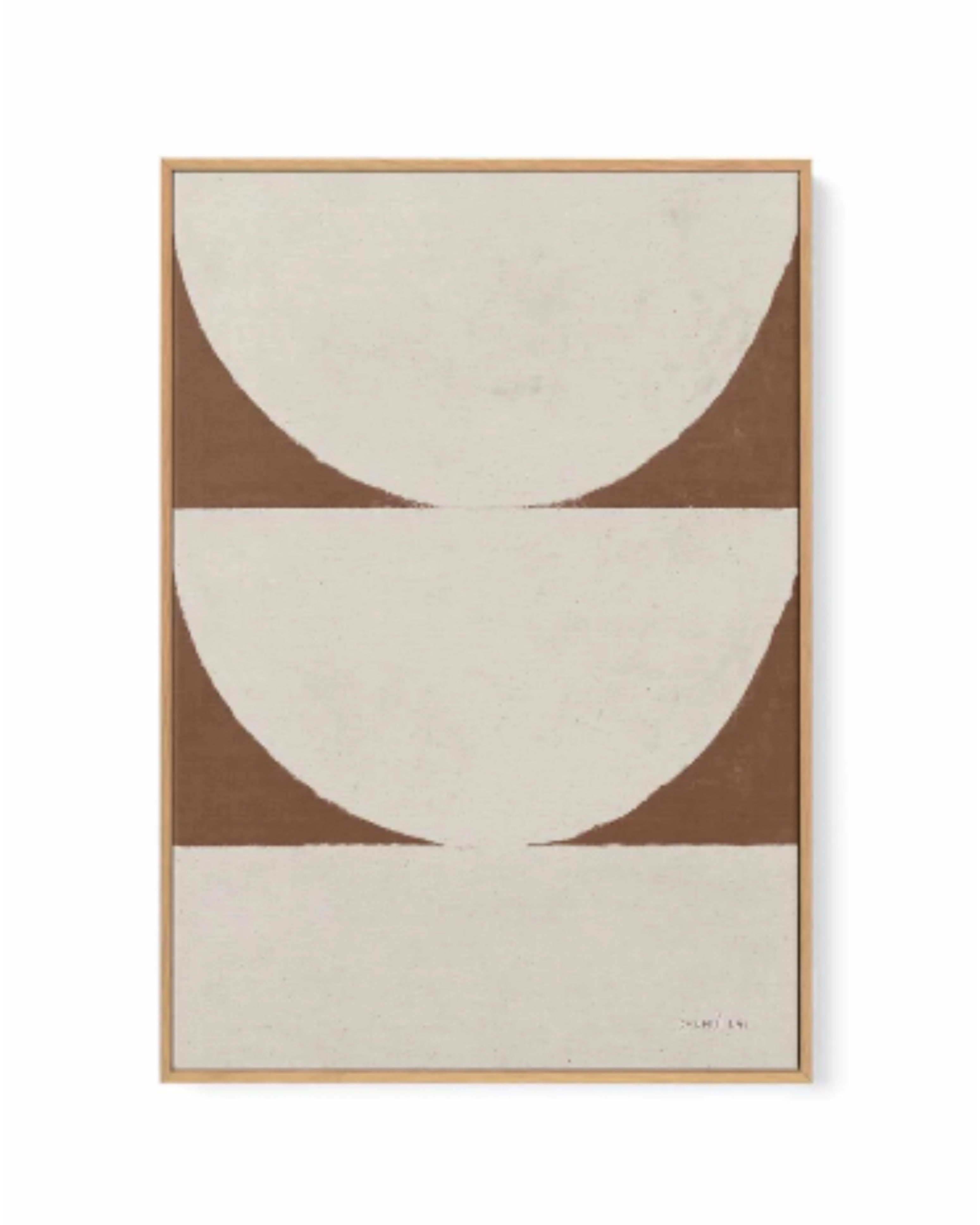 (HIRED) Framed - Elegant Balance - Print B