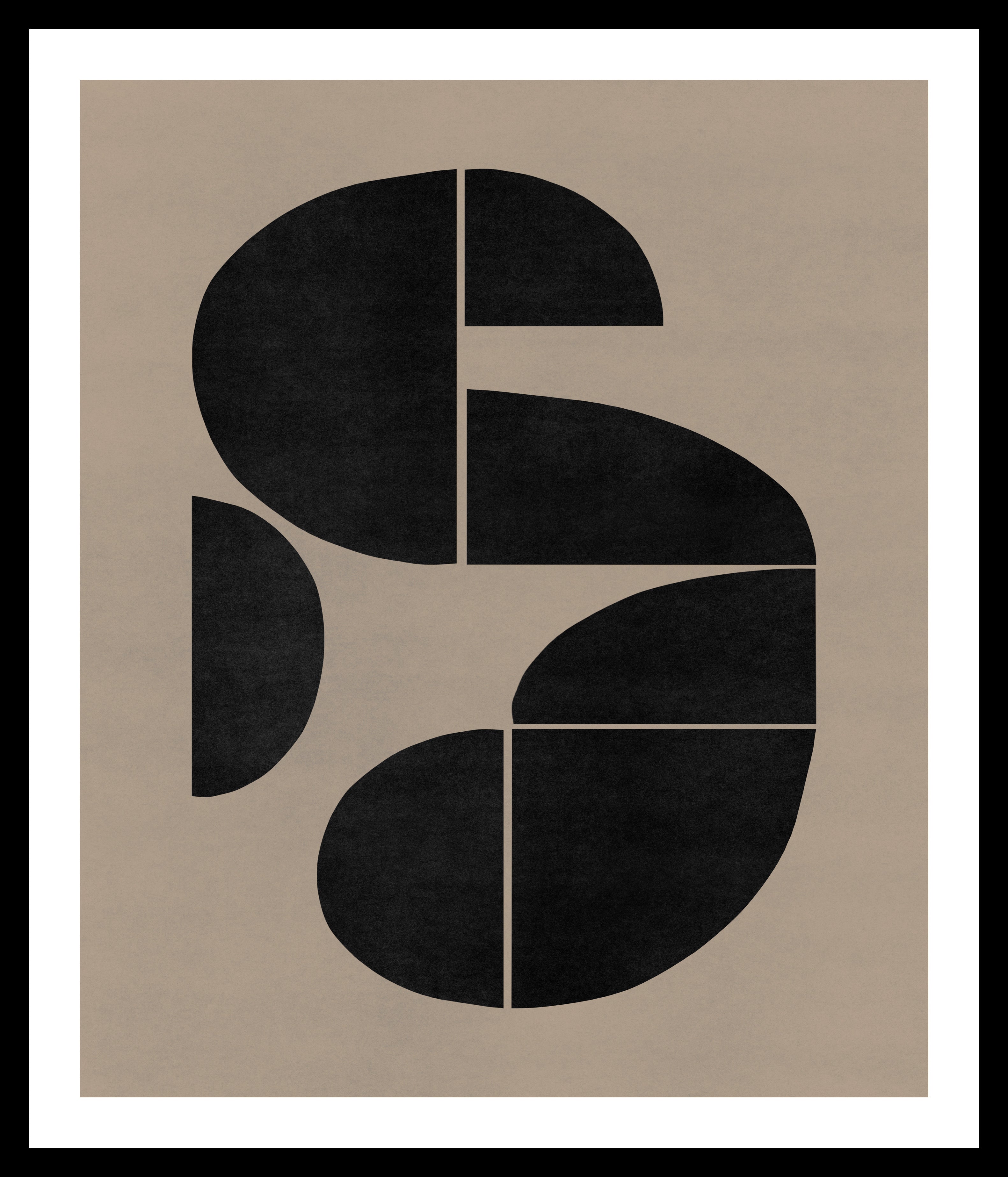 Framed - Soft Angles - Print B