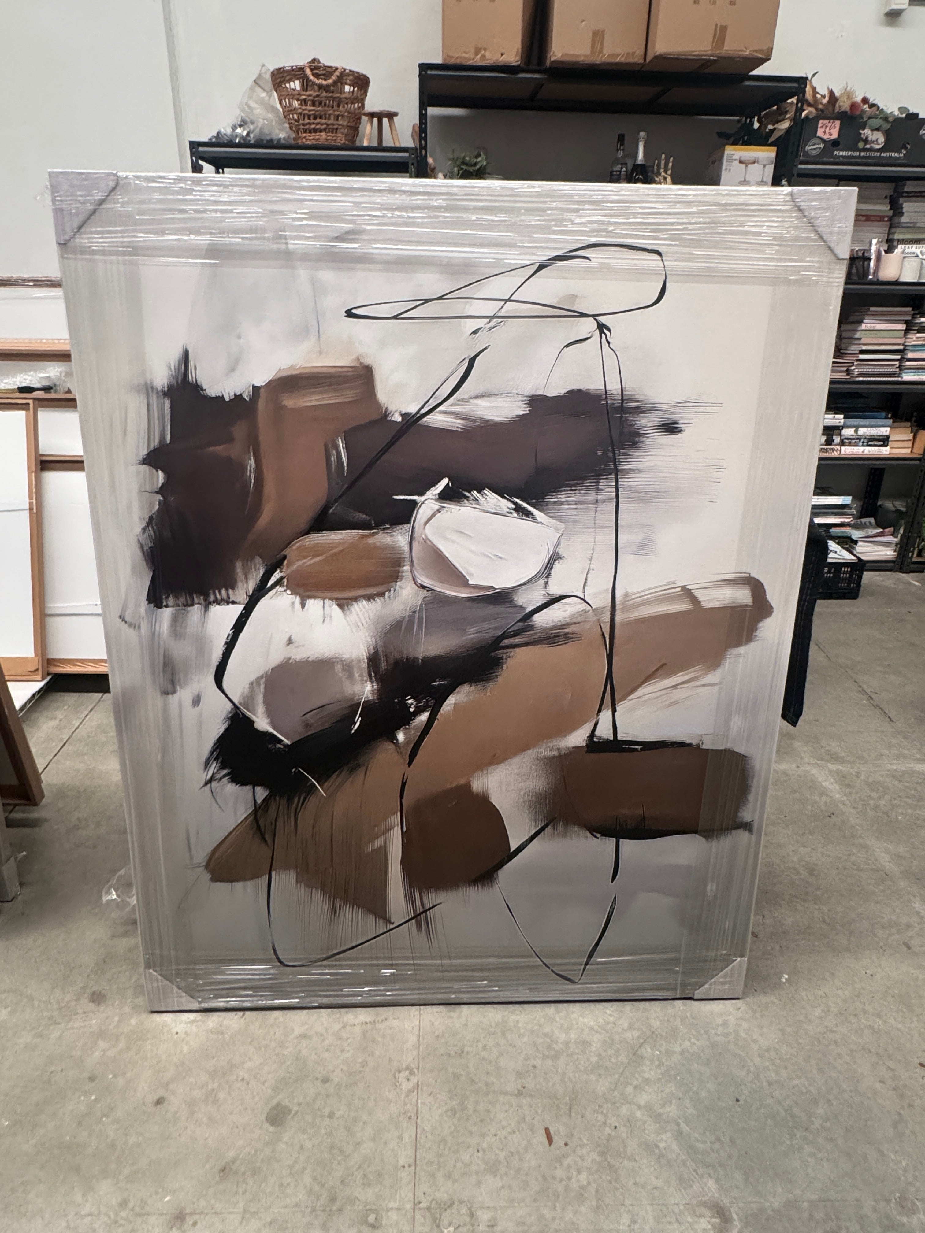 Echoes of Brown- Print A (X-Large)
