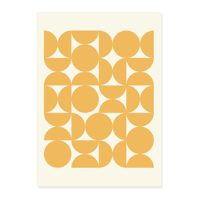 Geometric Shapes - Lemon