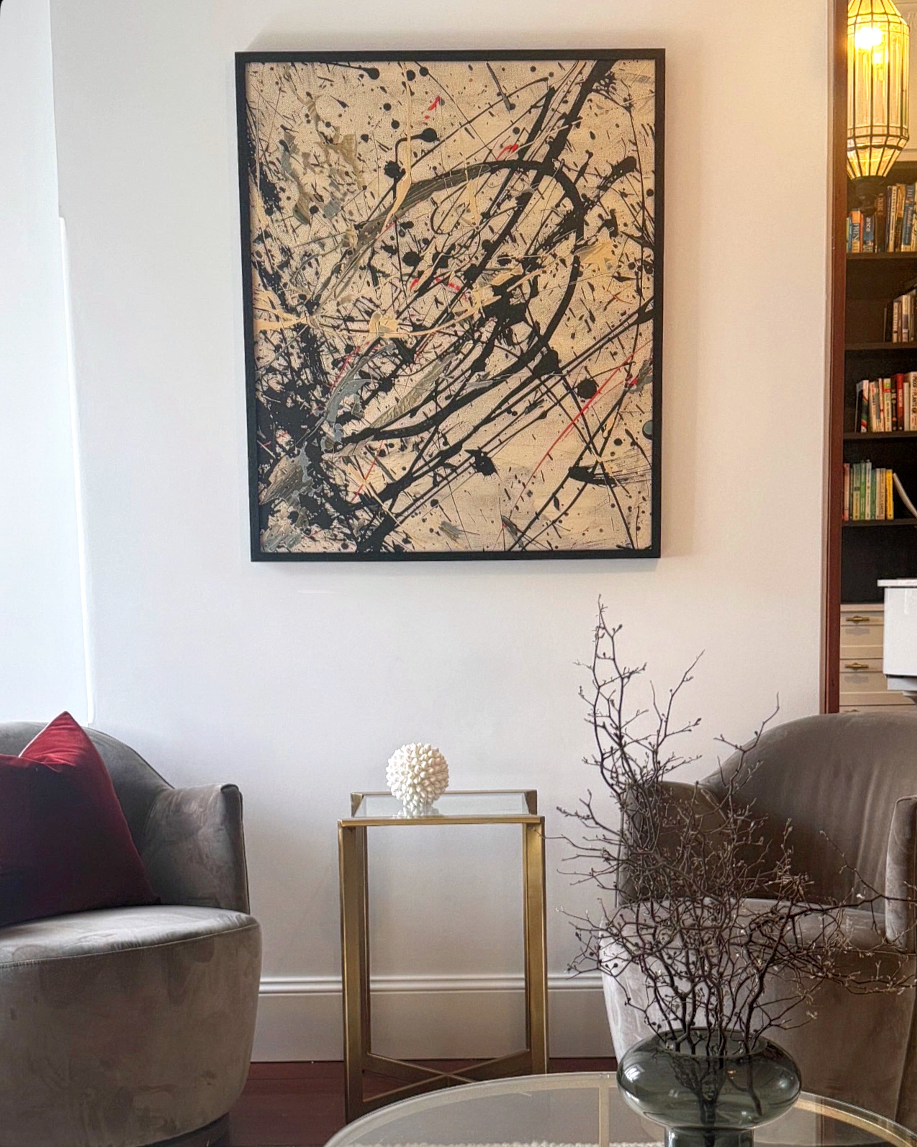 abstract art rental perth