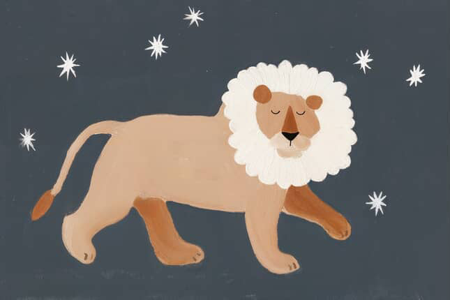 Kids Print - Lion