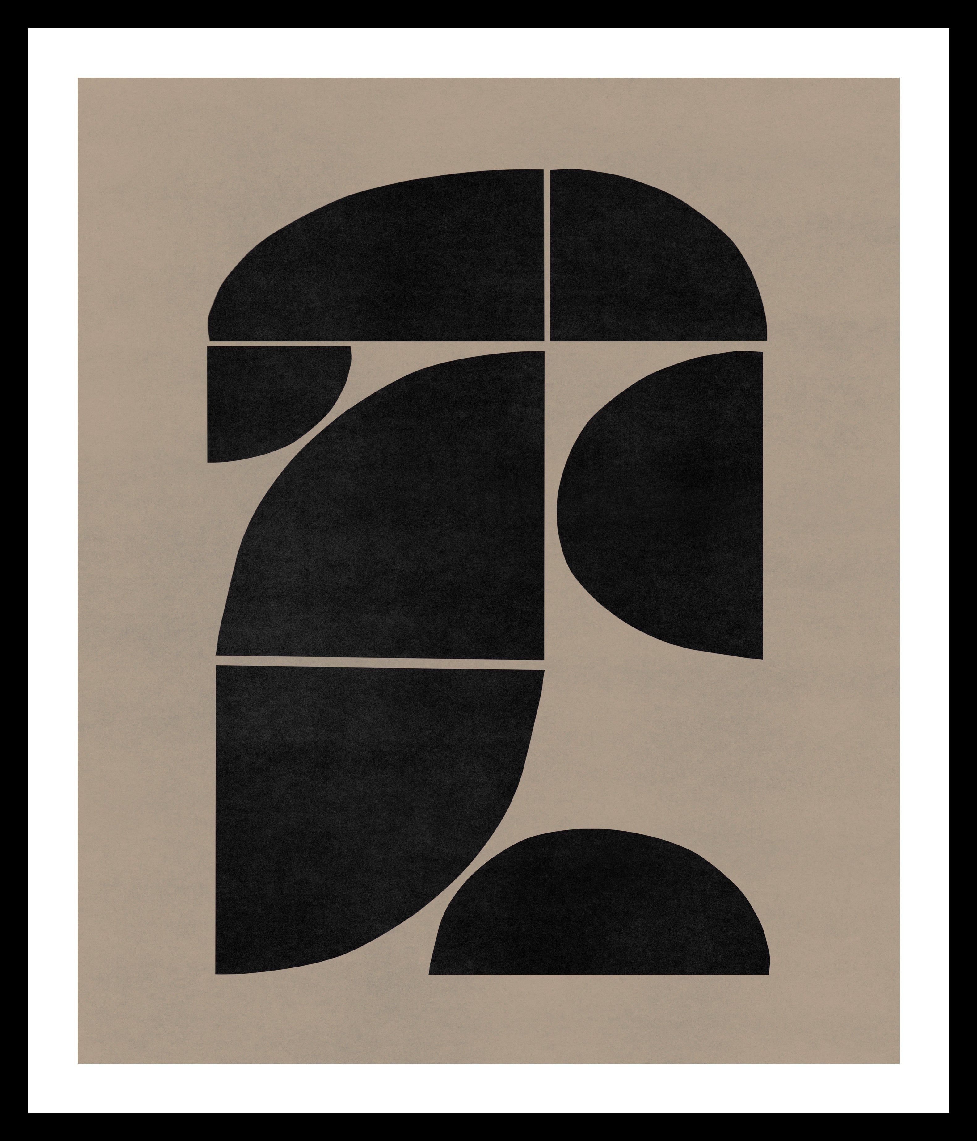 (HIRED) Framed - Soft Angles - Print D