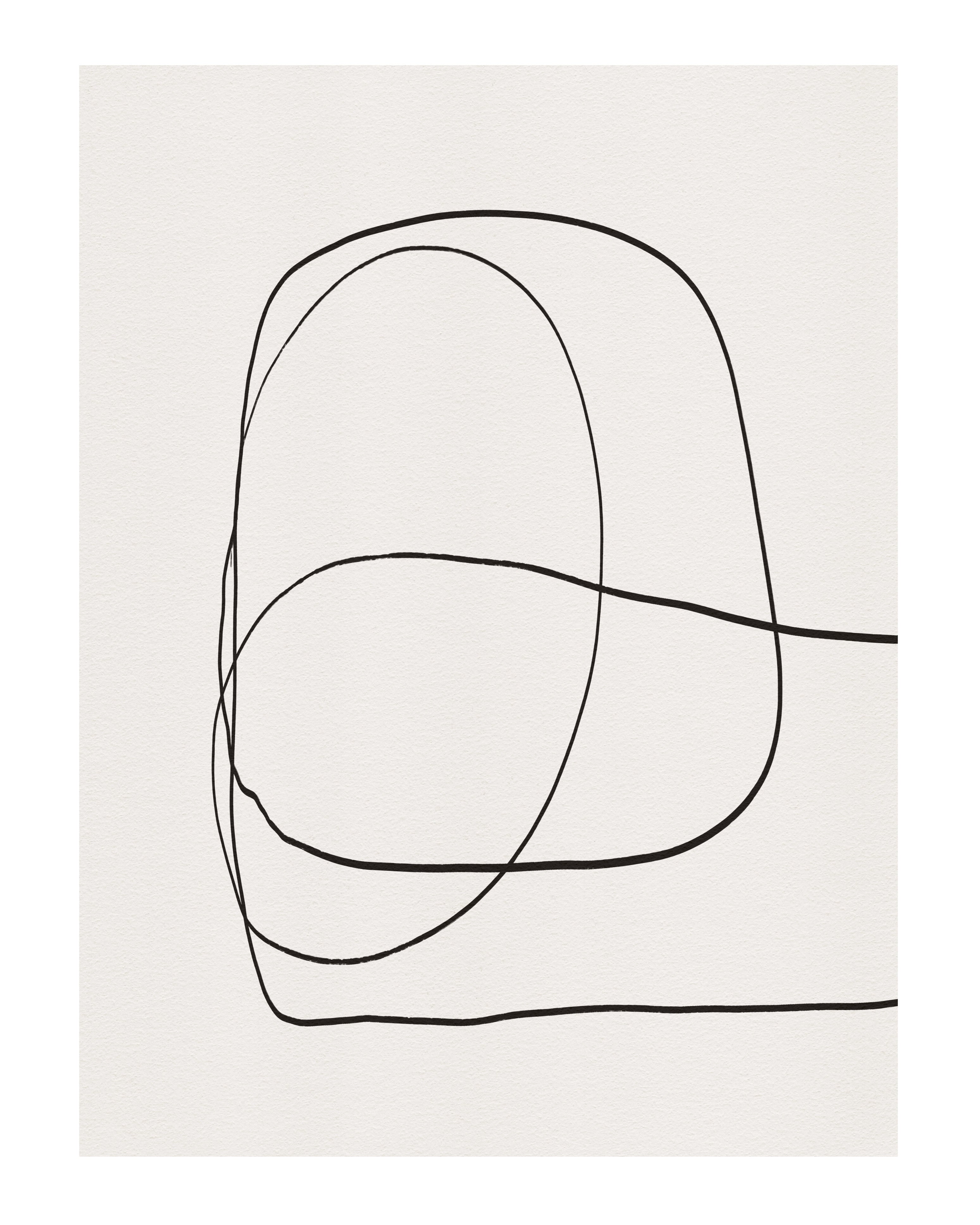 (HIRED) Framed - Curious - Print A