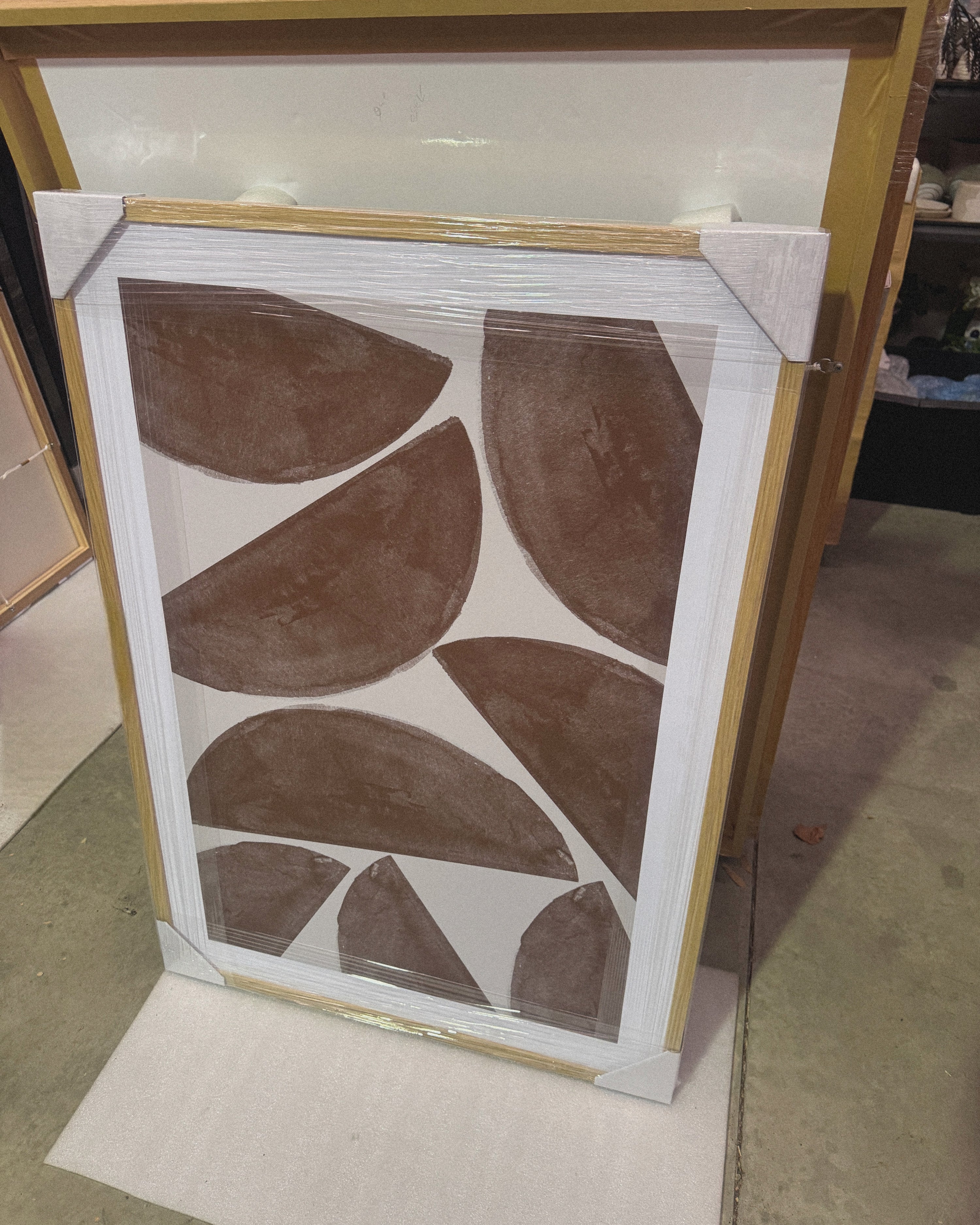 (HIRED) Framed - Clay Petals