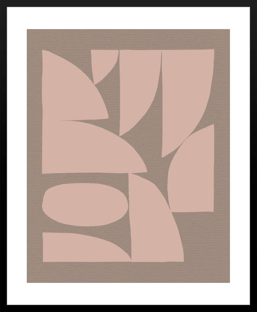 Black Frame with White Border