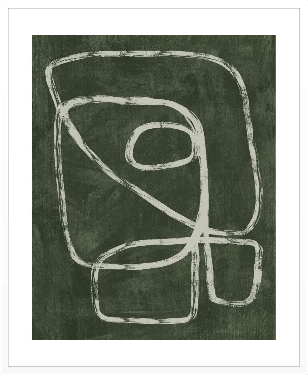 White Frame with White Border