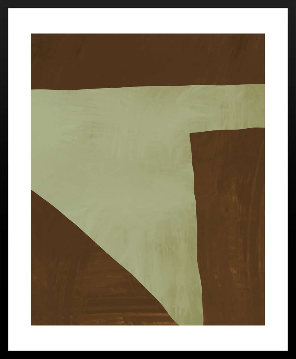 Black Frame with White Border