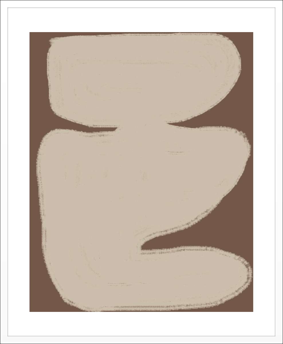 White Frame with White Border
