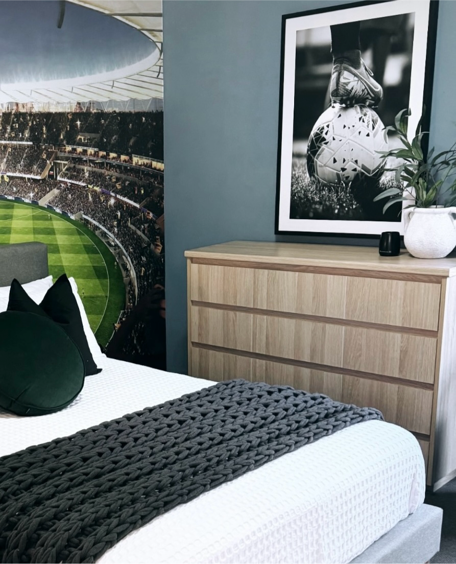 (HIRED) Framed - Photographic Soccer Ball