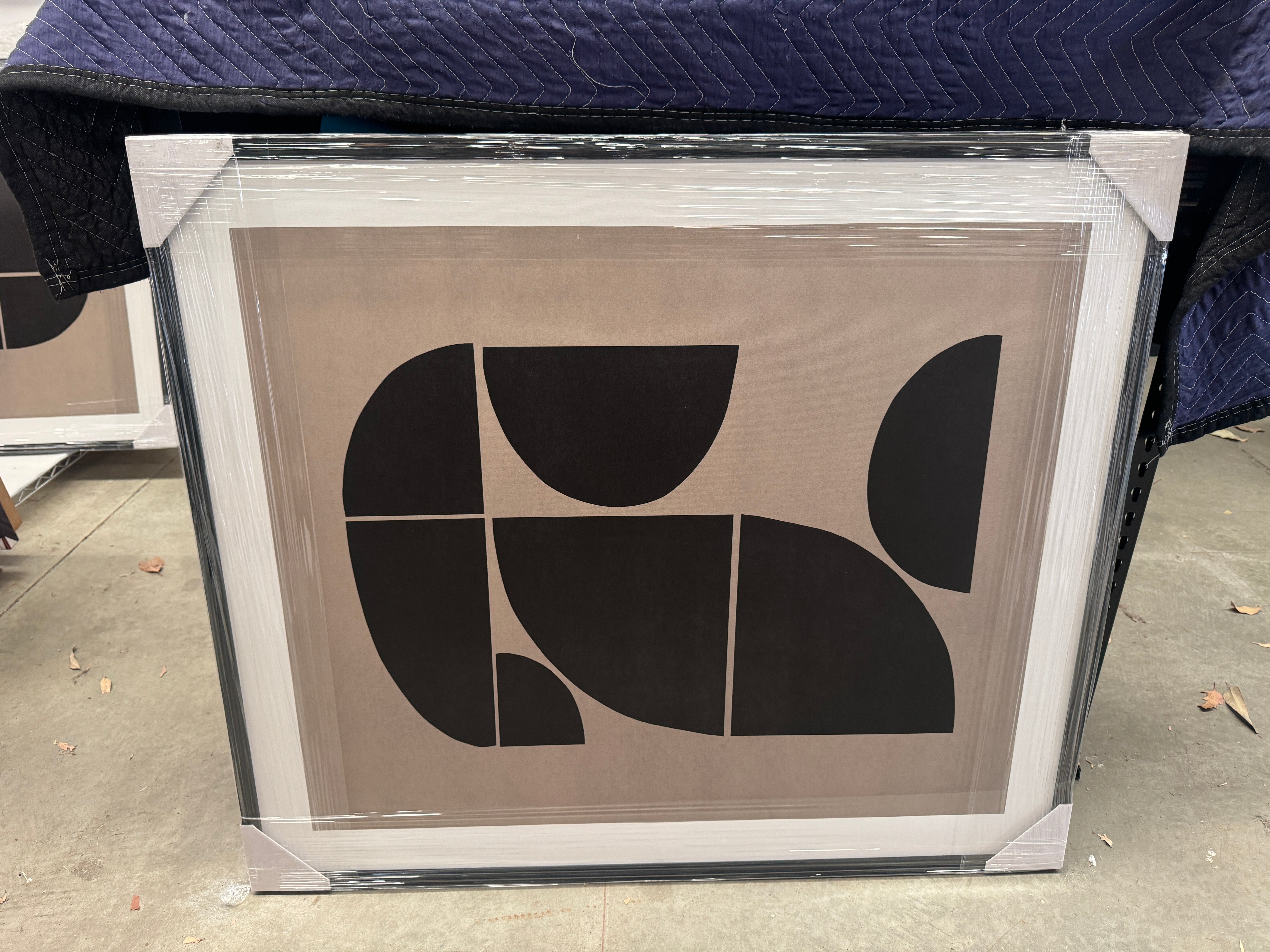 (HIRED) Framed - Soft Angles - Print D