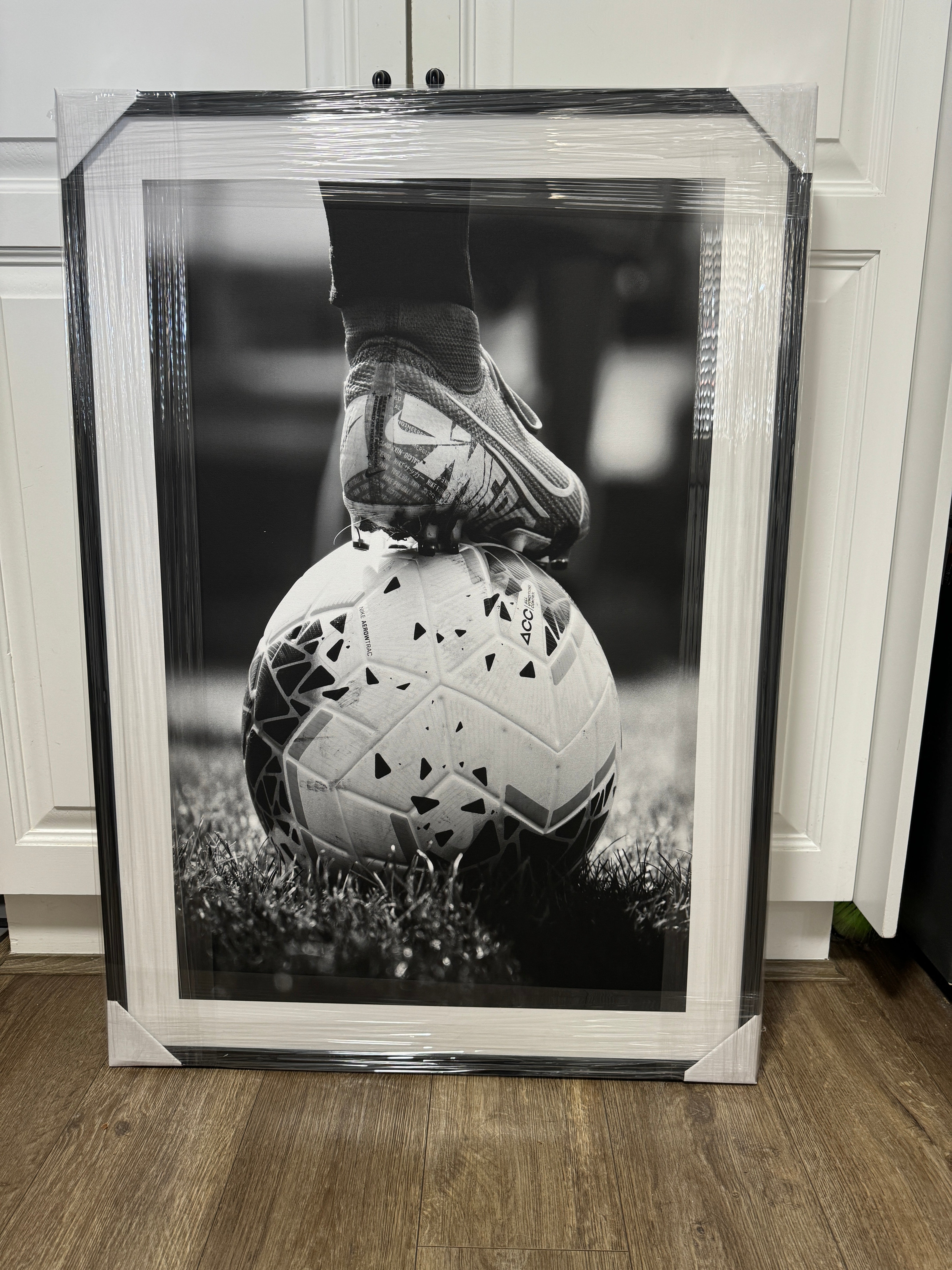(HIRED) Framed - Photographic Soccer Ball