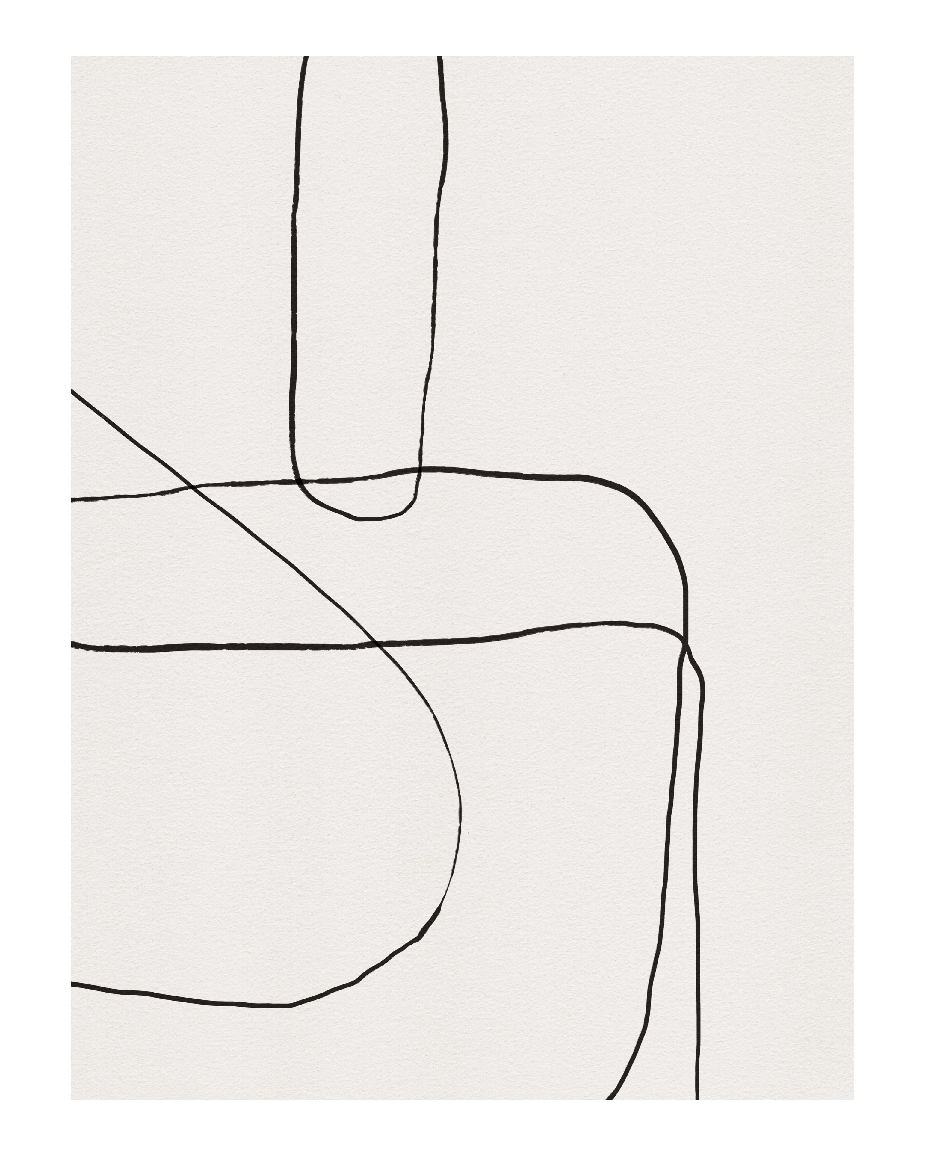(HIRED) Framed - Curious - Print B