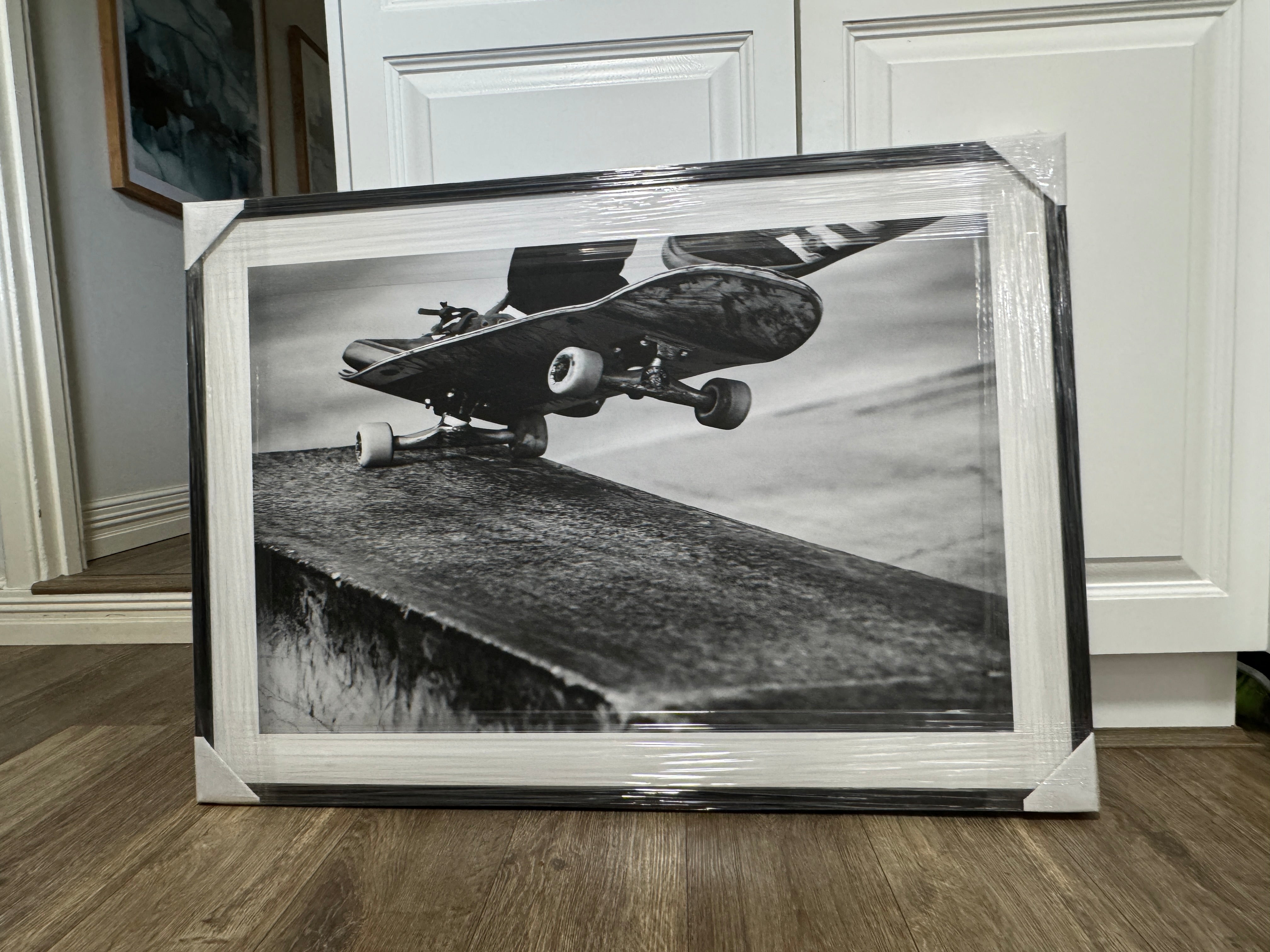 (HIRED) Framed - Photographic Skateboard