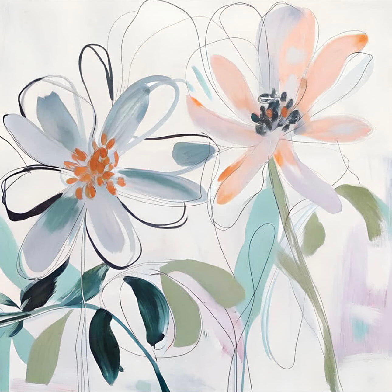 (HIRED) Meadow Petals Print A (X-Large)