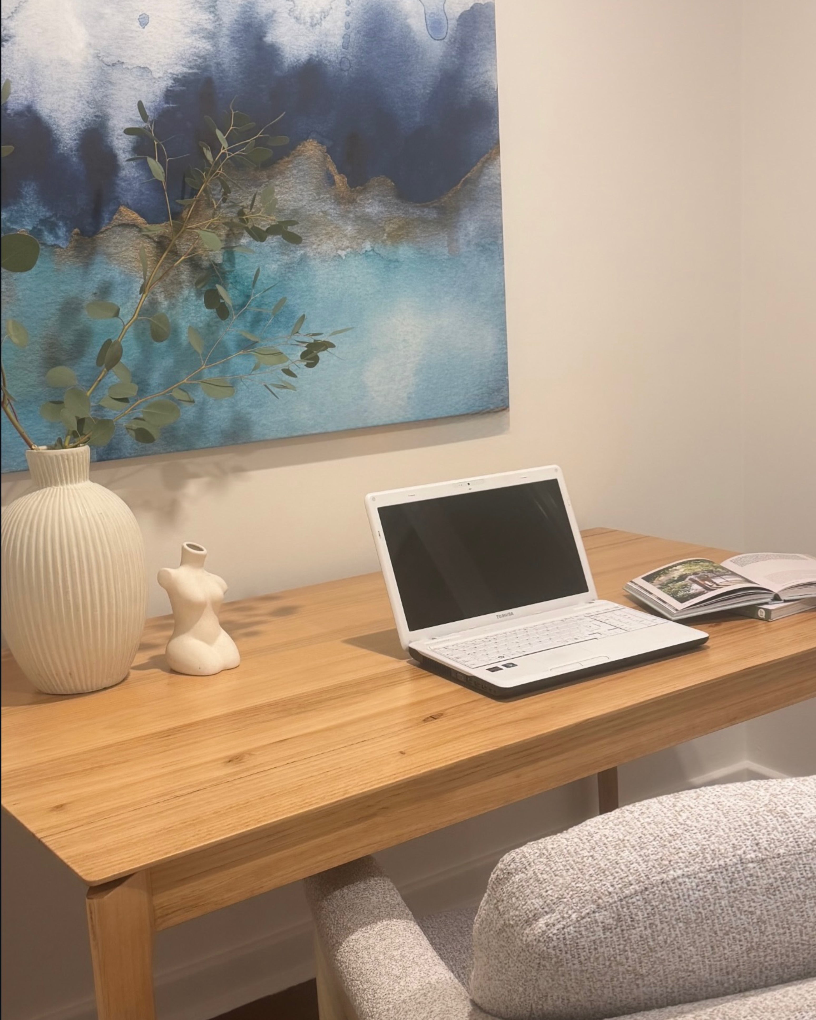 Abstract Watercolour - Shades of Blue