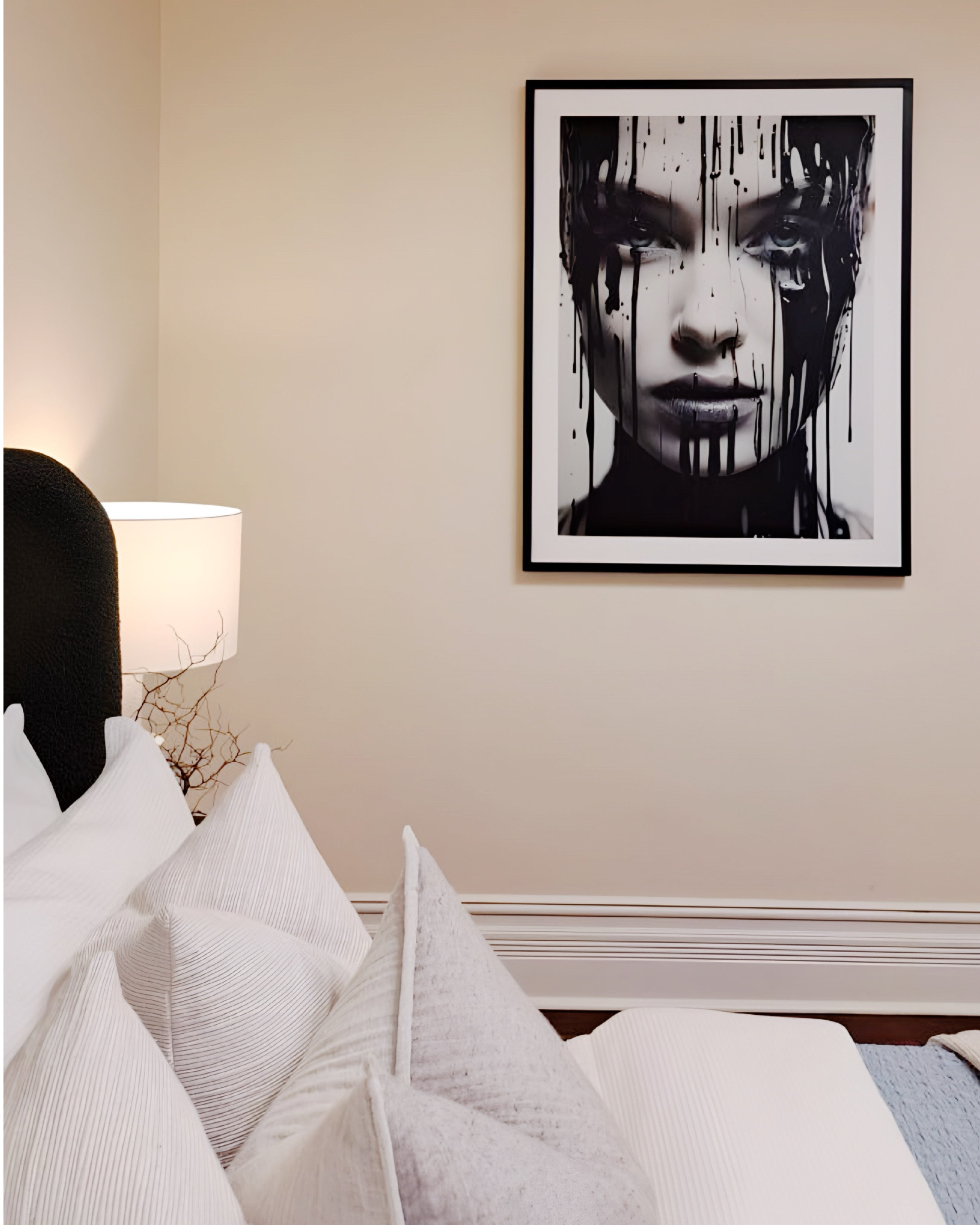 Framed - Abstract Womain Paint