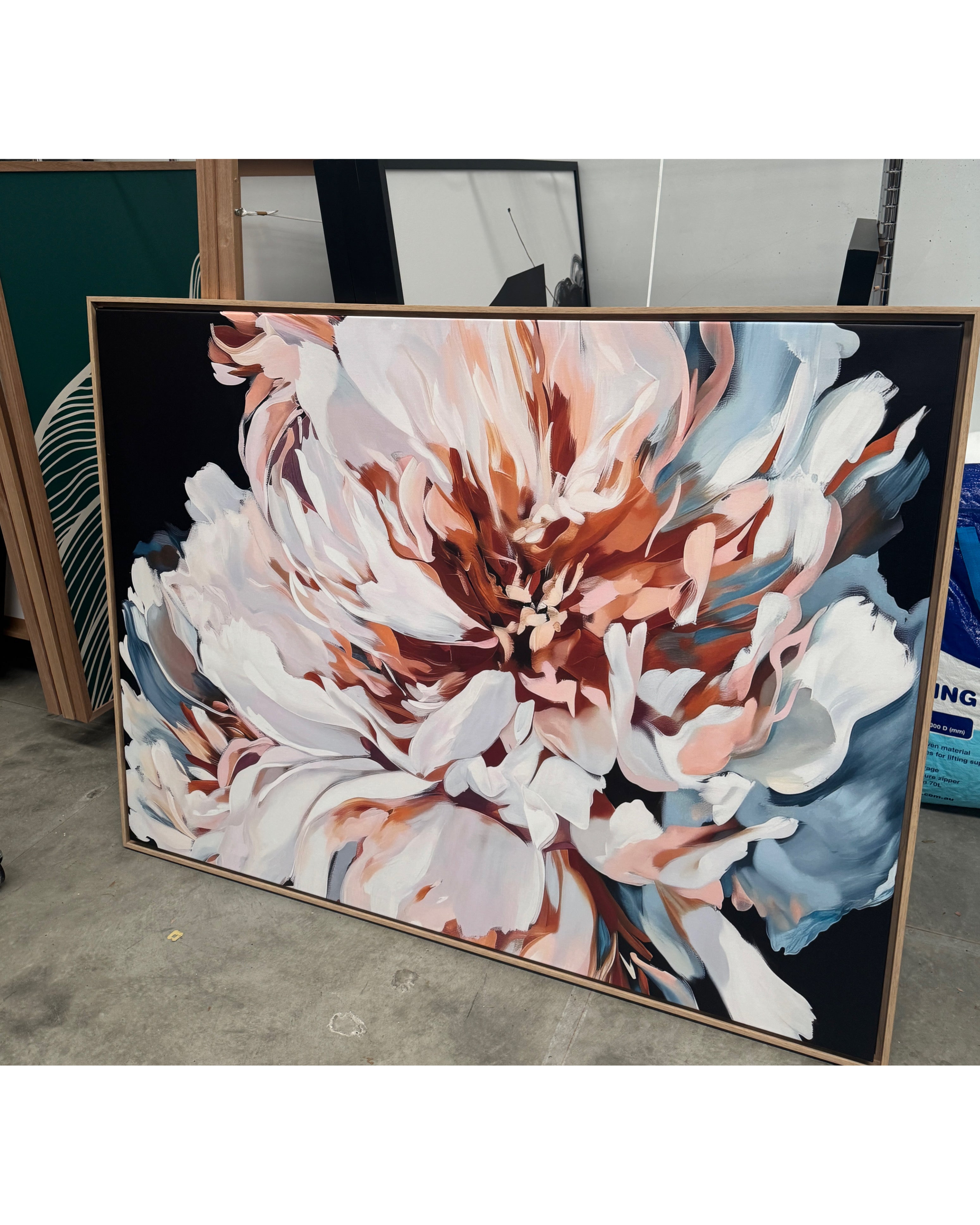 (HIRED) Framed - Petals