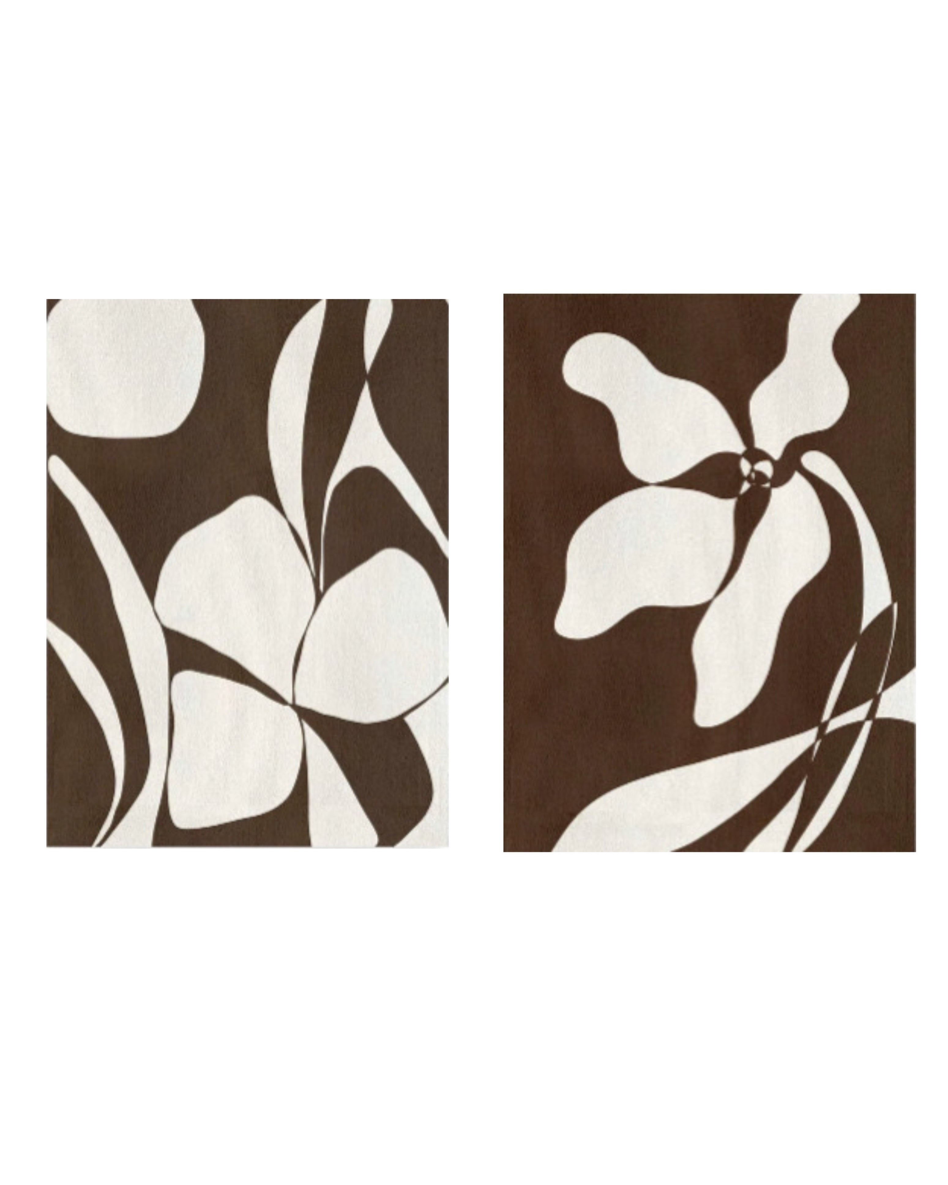 (HIRED) Framed - Muted Petals (Set of 2)