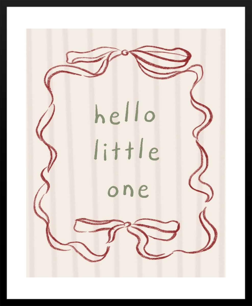 Black Frame with White Border