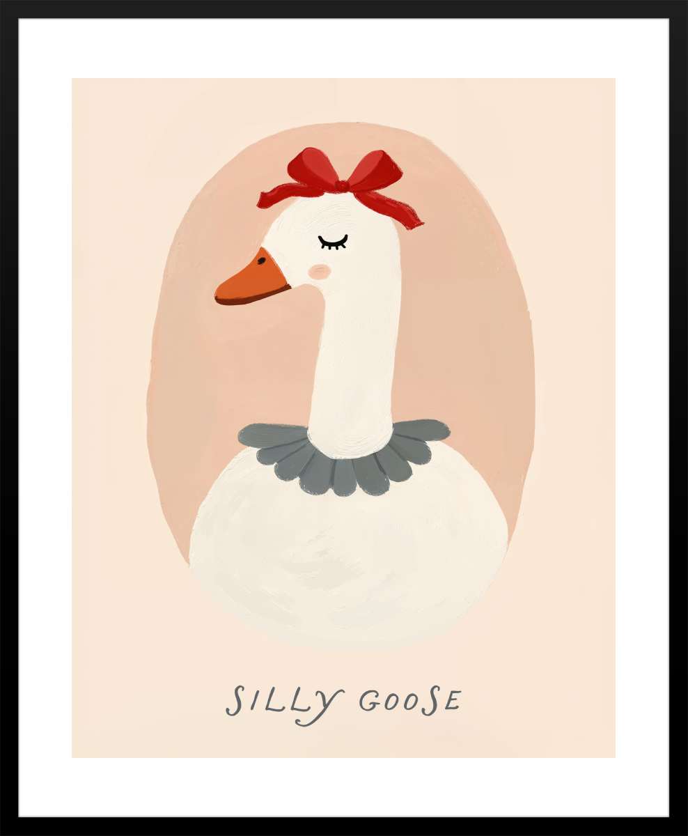 Black Frame with White Border