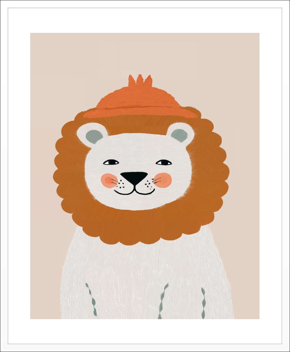 White Frame with White Border