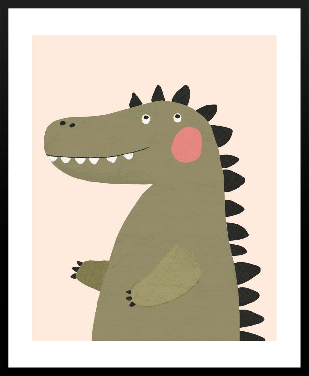 Black Frame with White Border