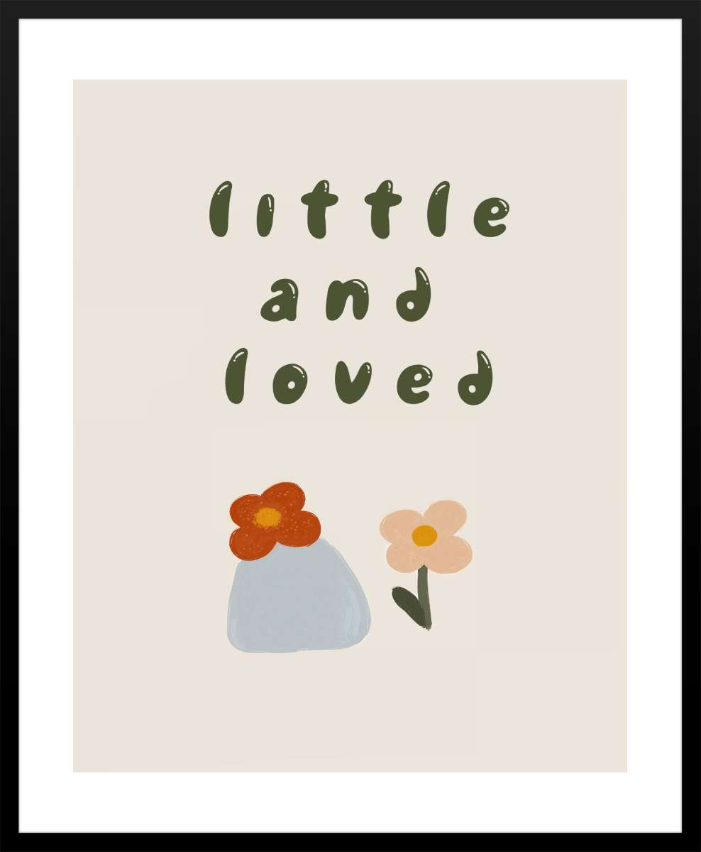 Black Frame with White Border