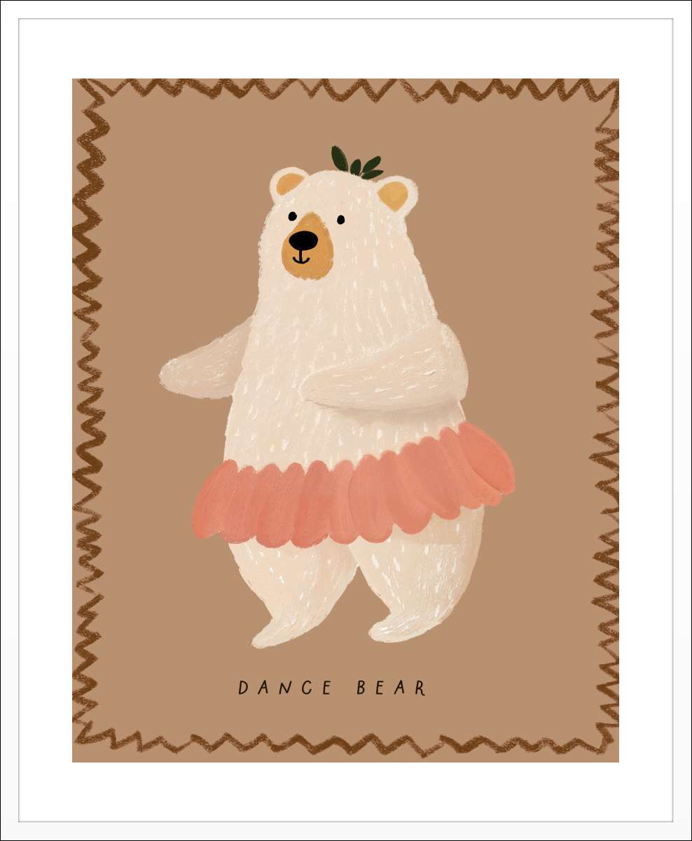 White Frame with White Border