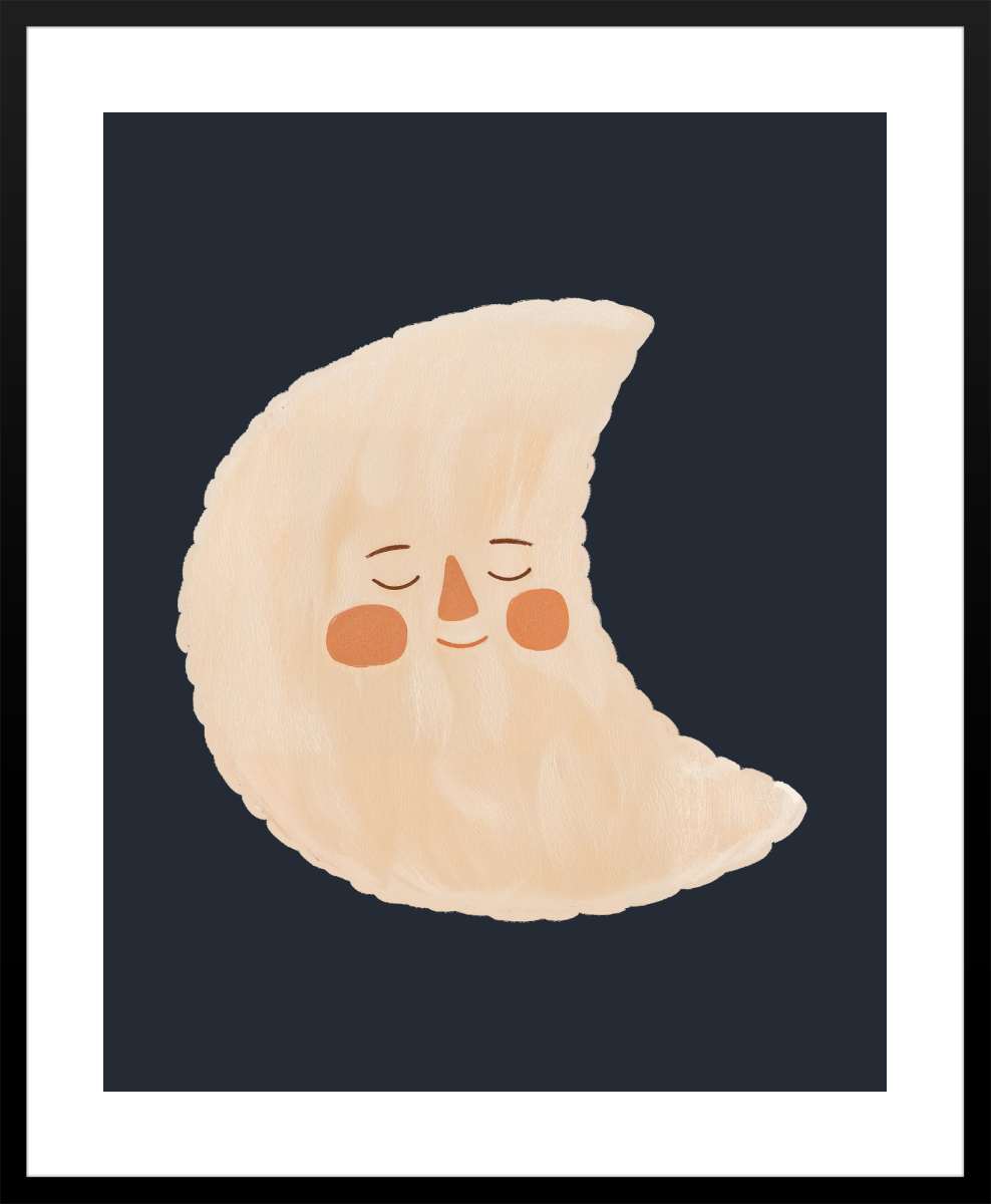 Black Frame with White Border