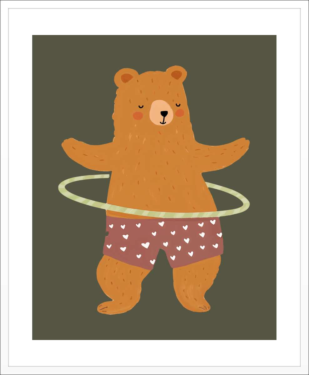 White Frame with White Border