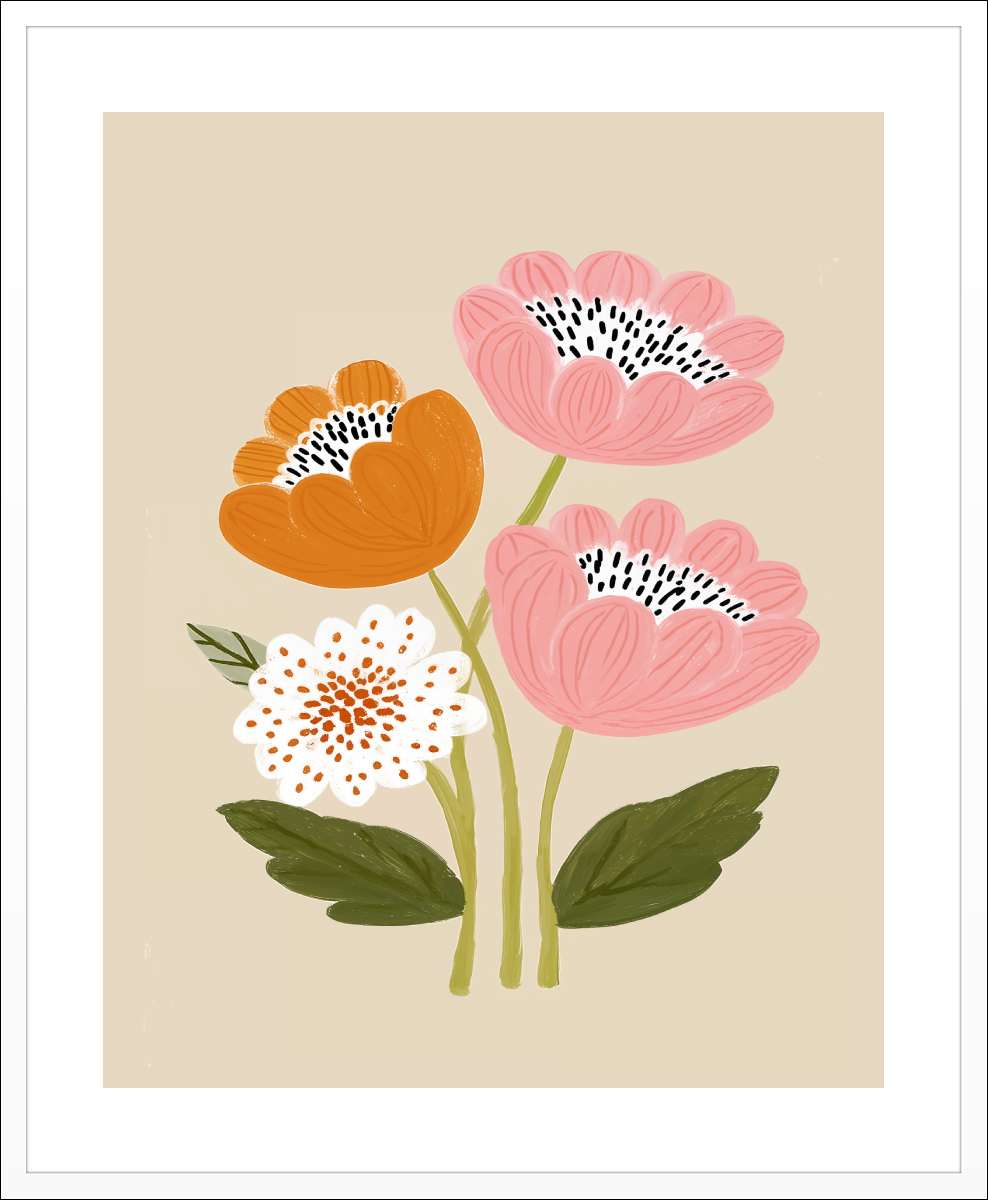 White Frame with White Border