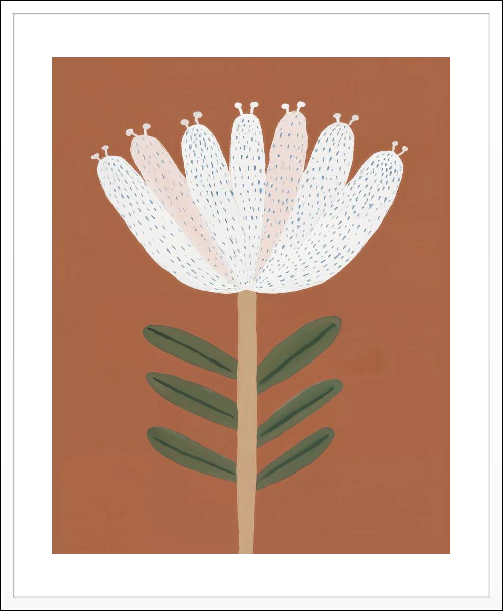 White Frame with White Border