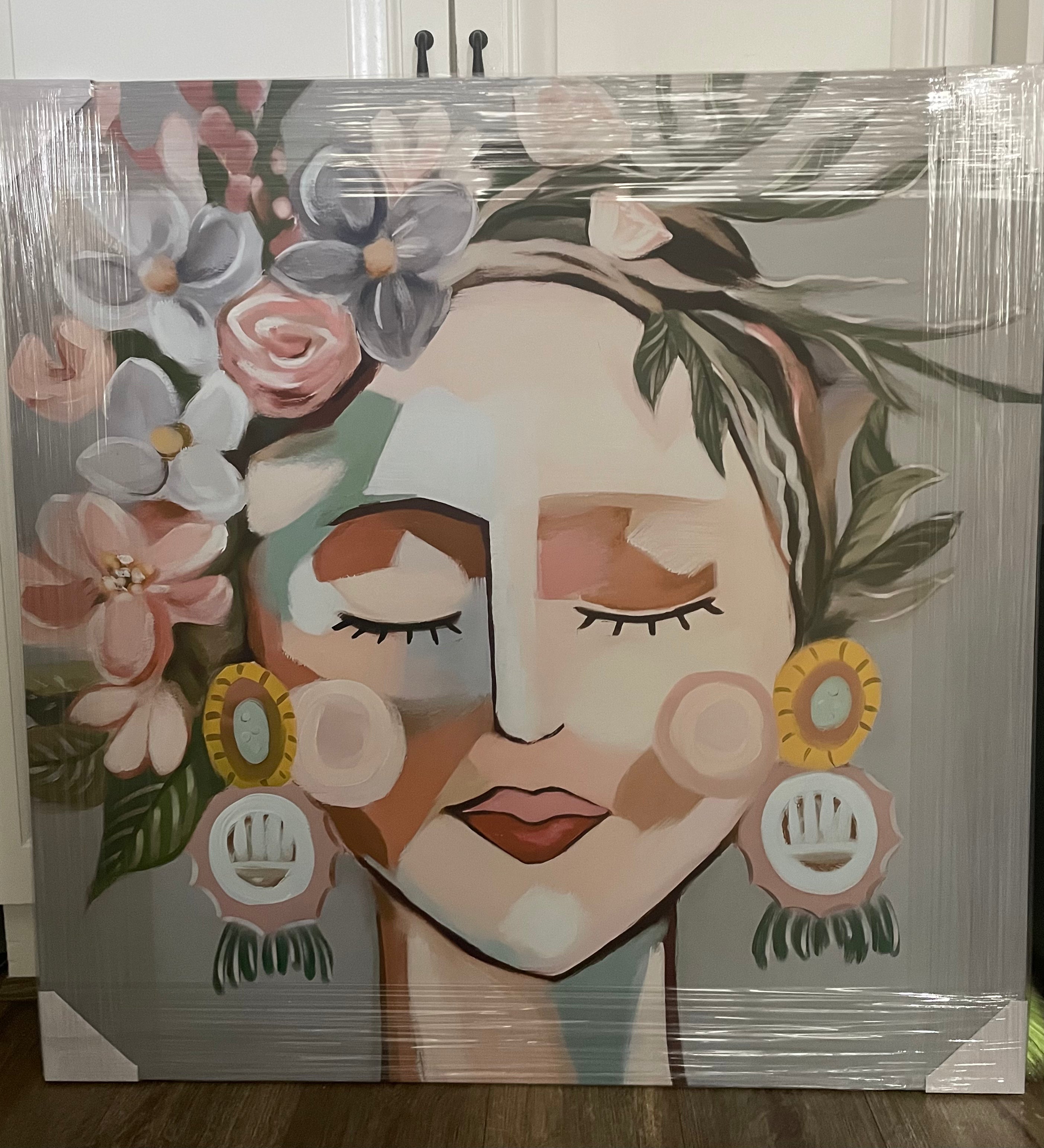 (HIRED) Abstract Woman in Sage
