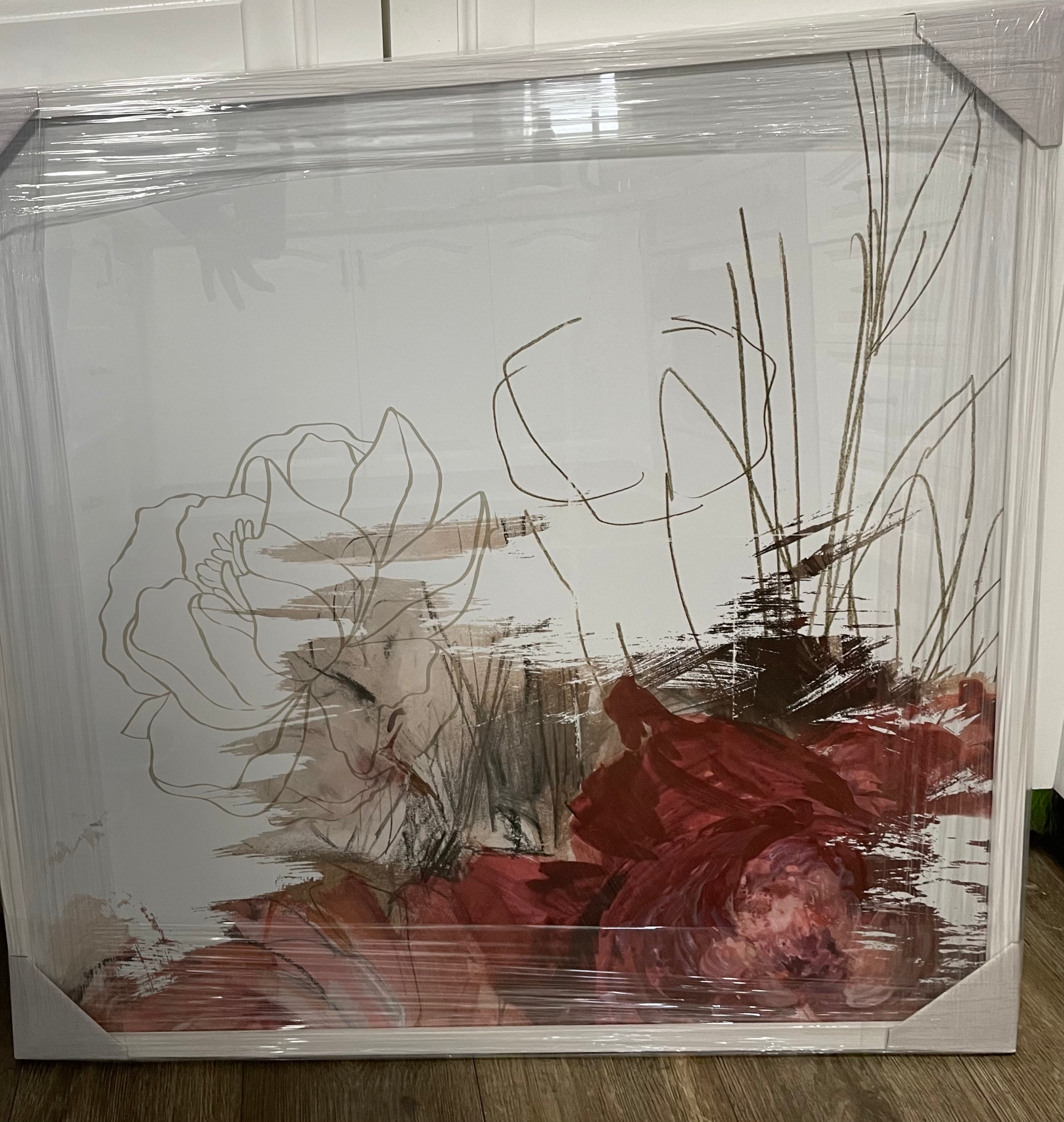 Framed Crimson Lust - Print B