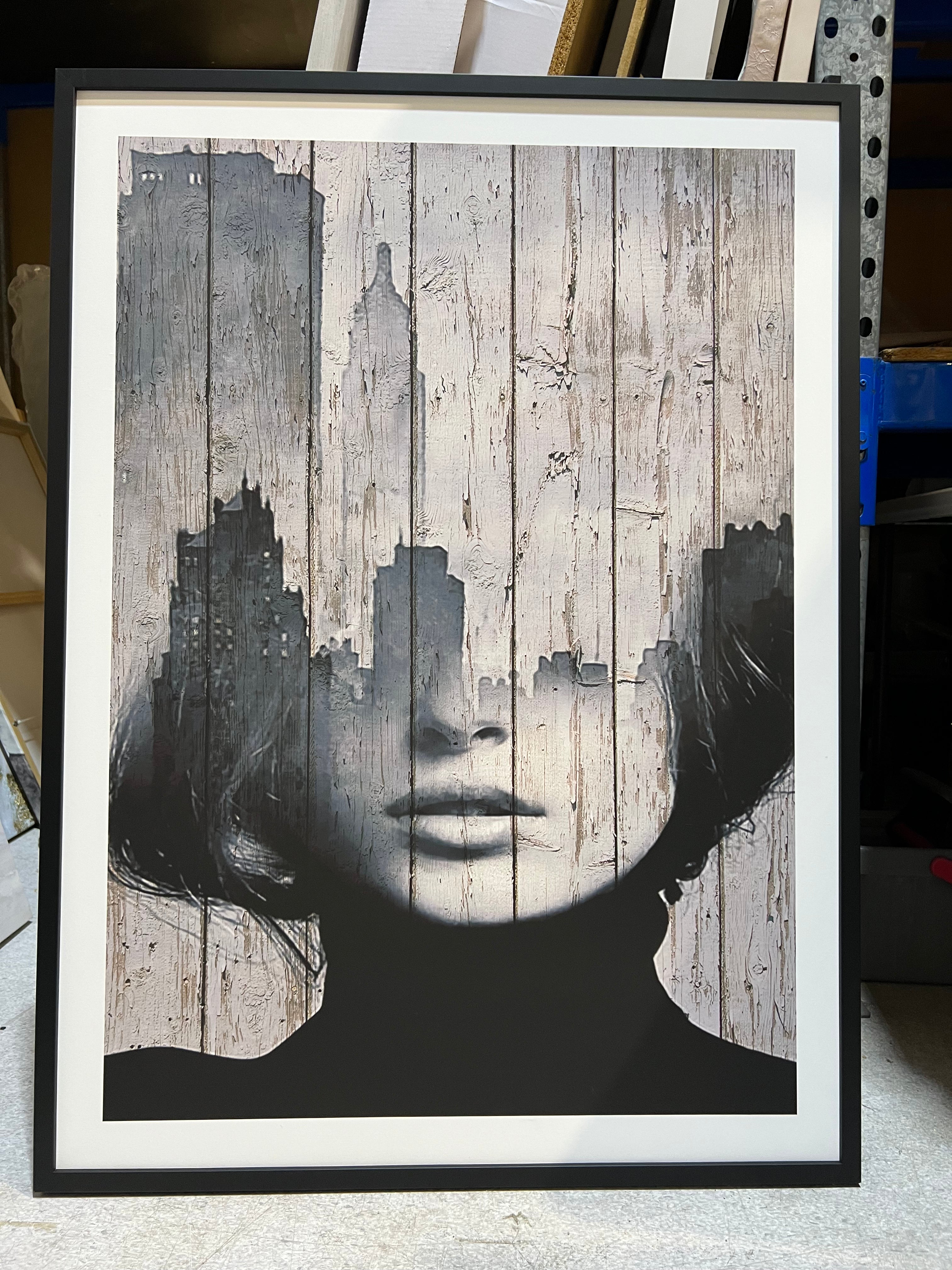 (HIRED) Framed - Modern Woman Fashion Print