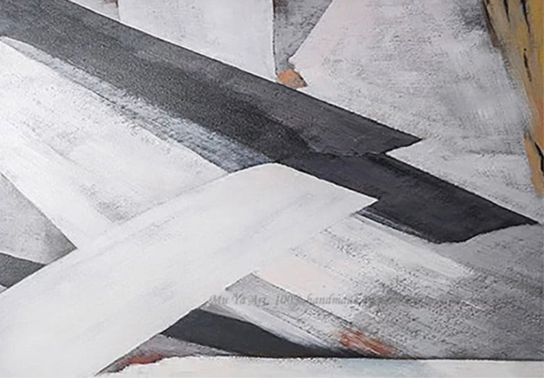 (HIRED) Abstract framed Minimalist Watercolour