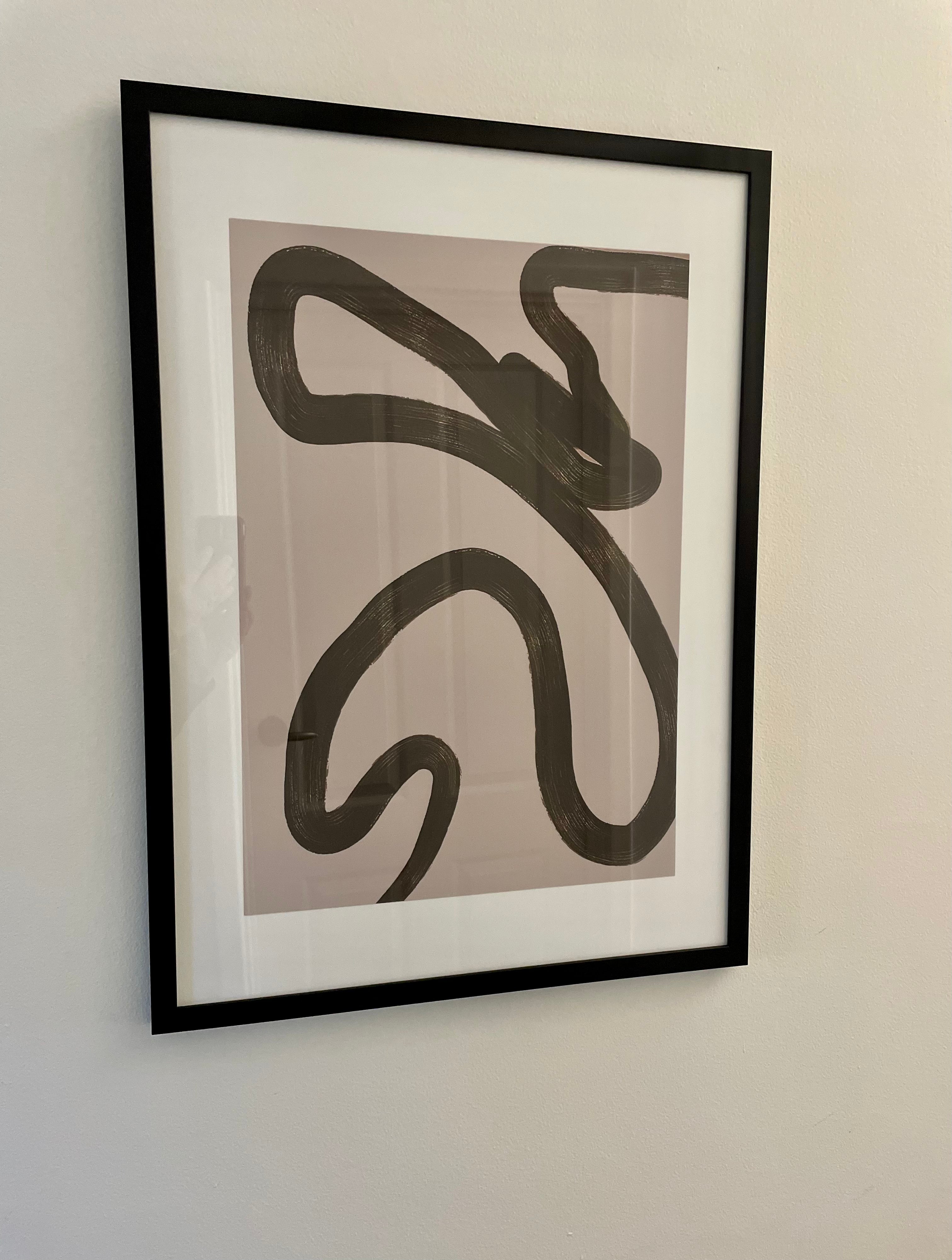 (HIRED) Abstract Minimal Brush Stroke