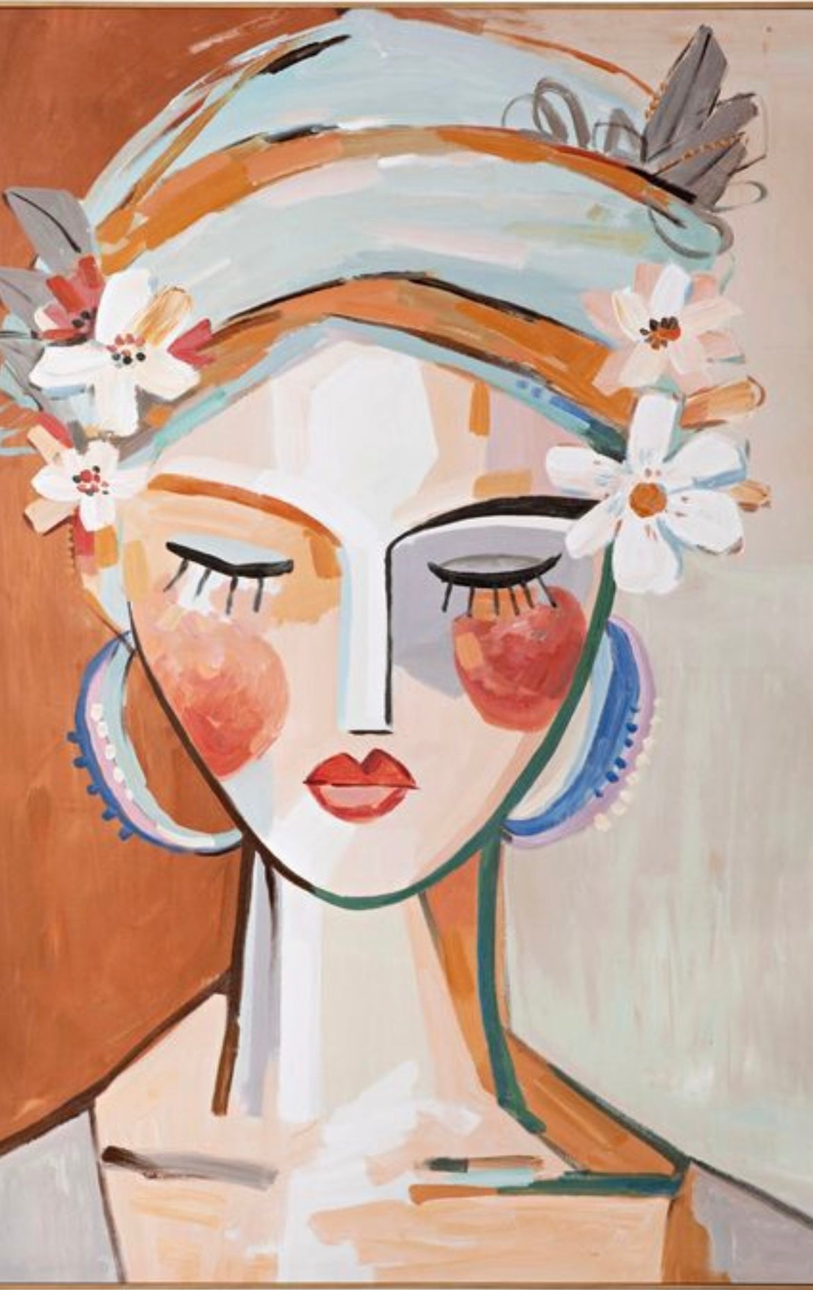 Framed Claudia Canvas