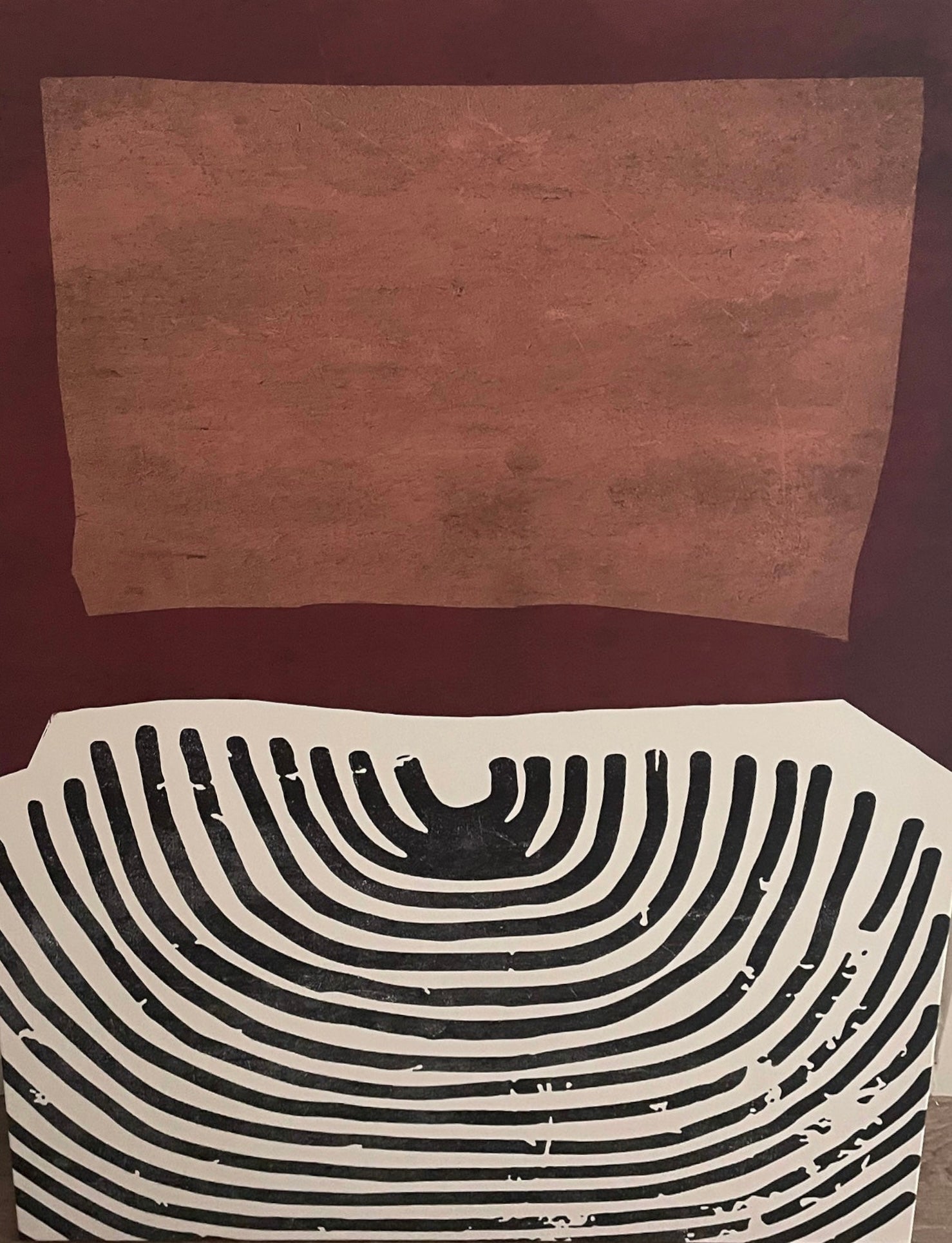 Abstract Lines Tan