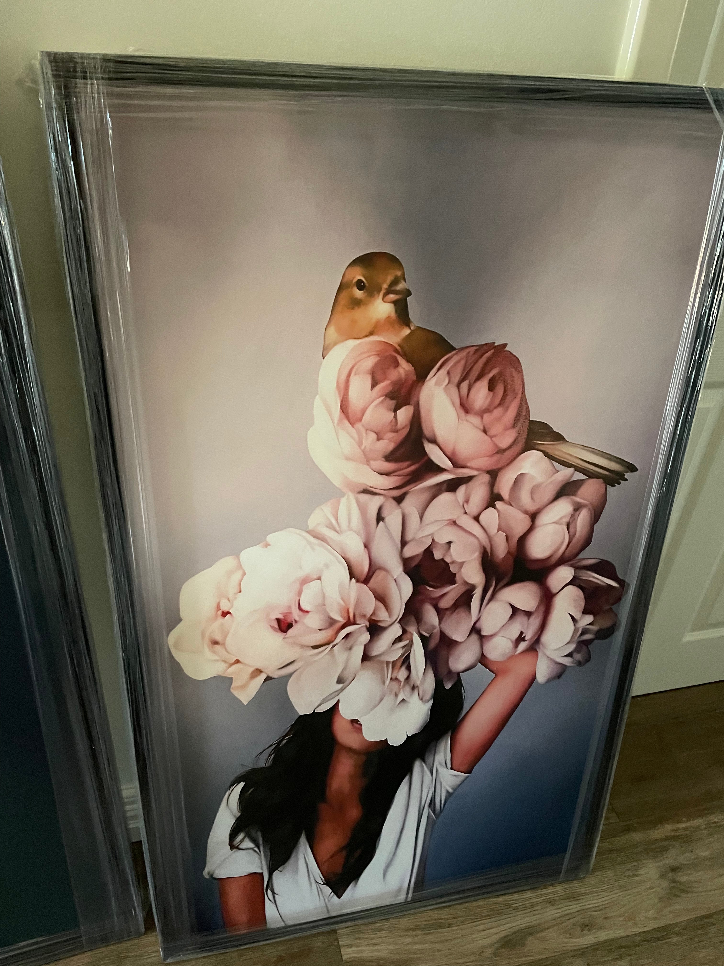 (HIRED) Framed Abstract Modern Gal - Print A