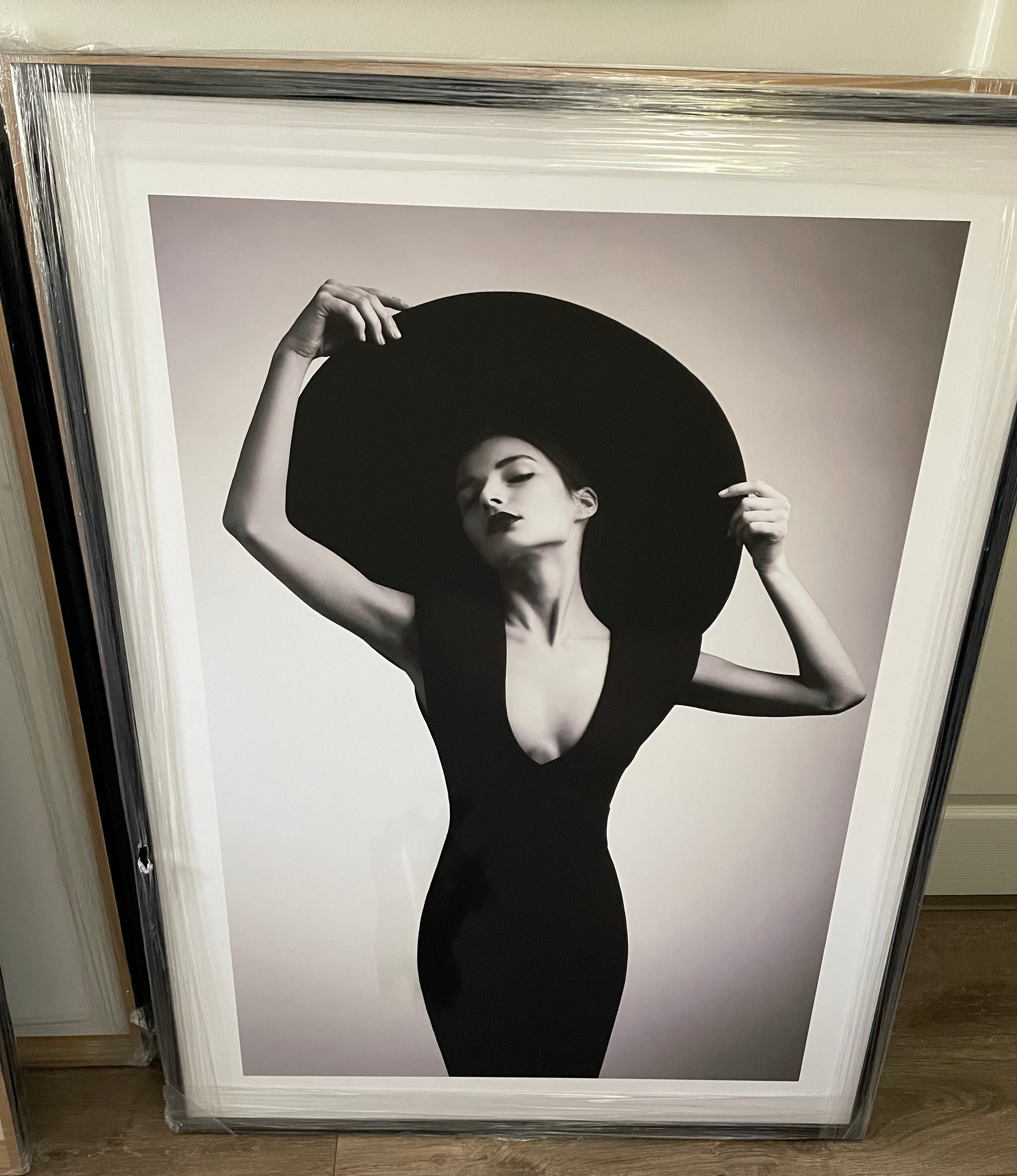 Framed Photo Portrait Black & White - Print D